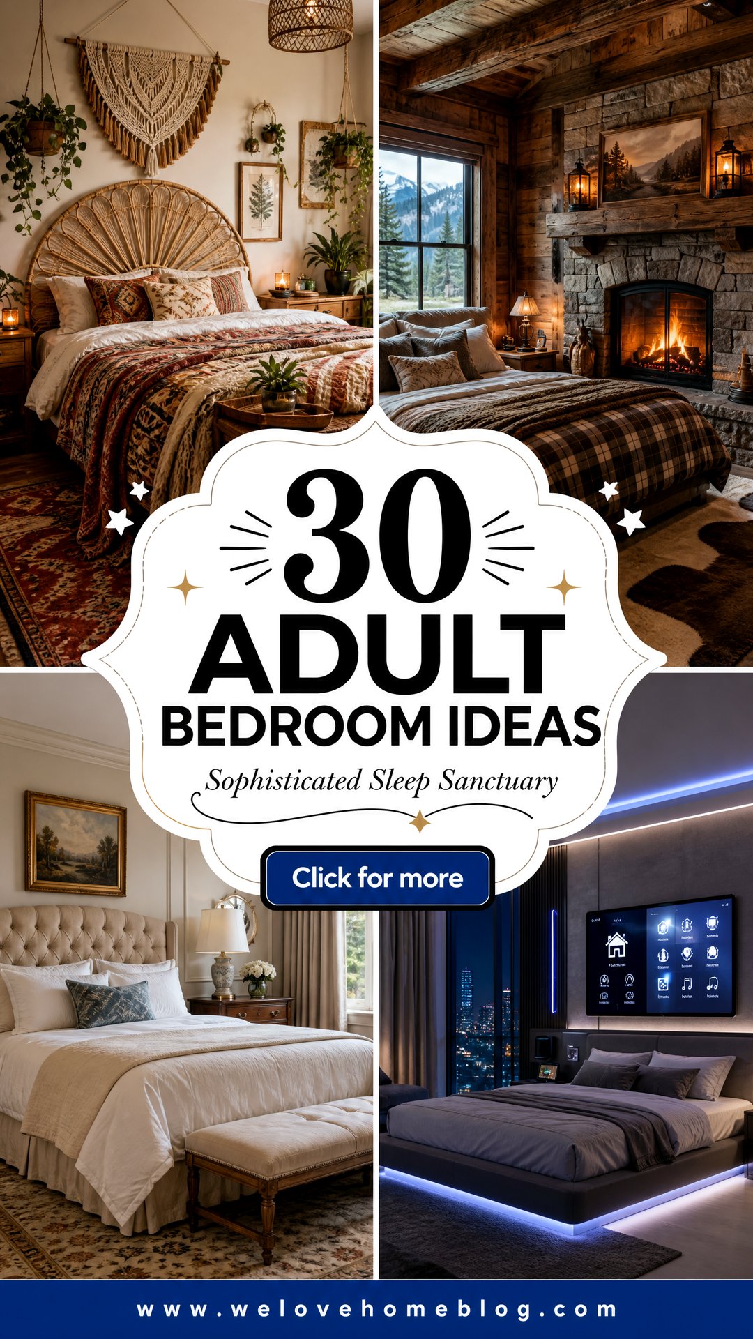 30 Adult Bedroom Ideas for a Sophisticated Space - 30 Adult Bedroom Ideas for a Sophisticated Space