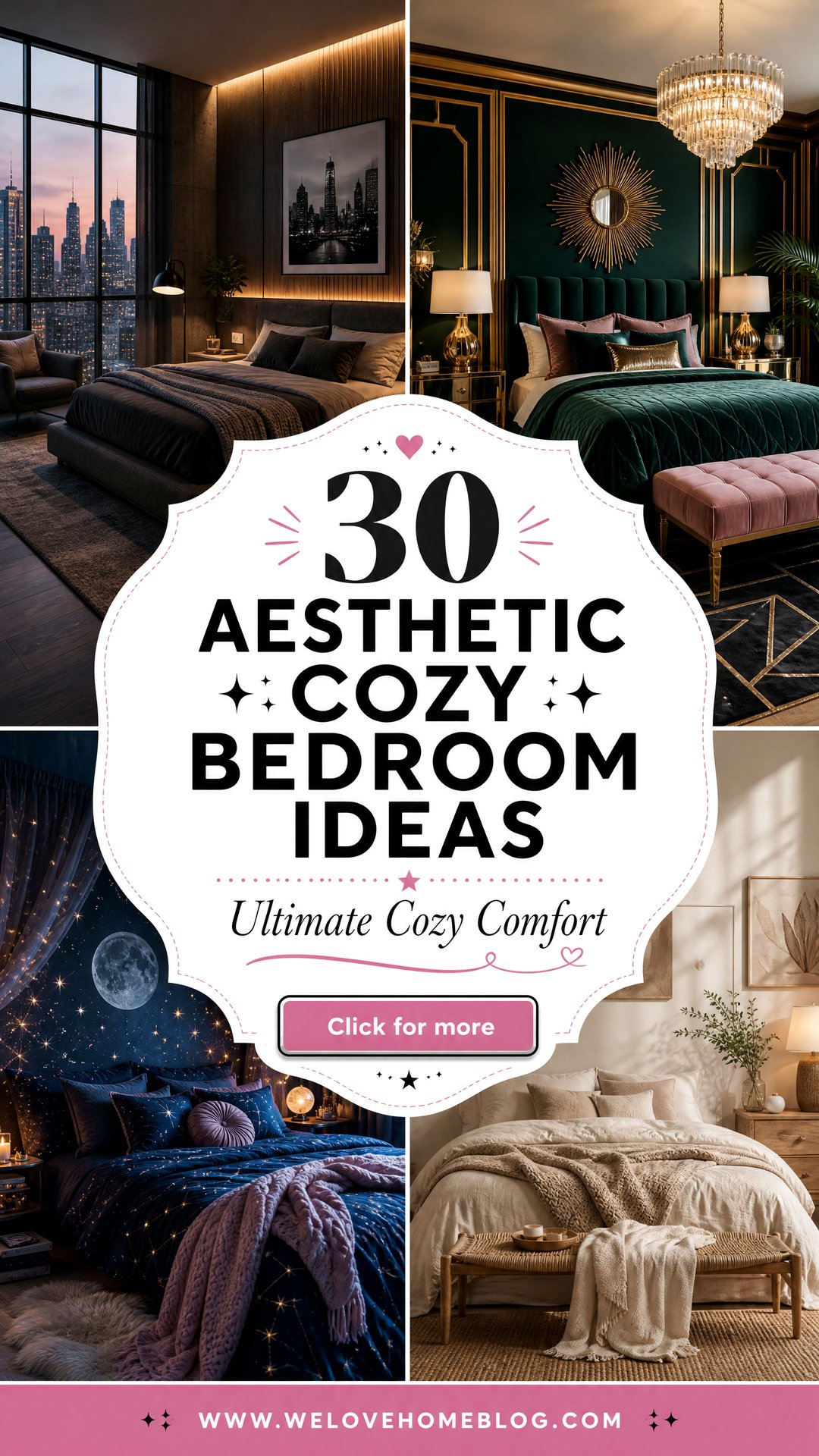 30 Aesthetic Cozy Bedroom Ideas for Ultimate Comfort - 30 Aesthetic Cozy Bedroom Ideas for Ultimate Comfort