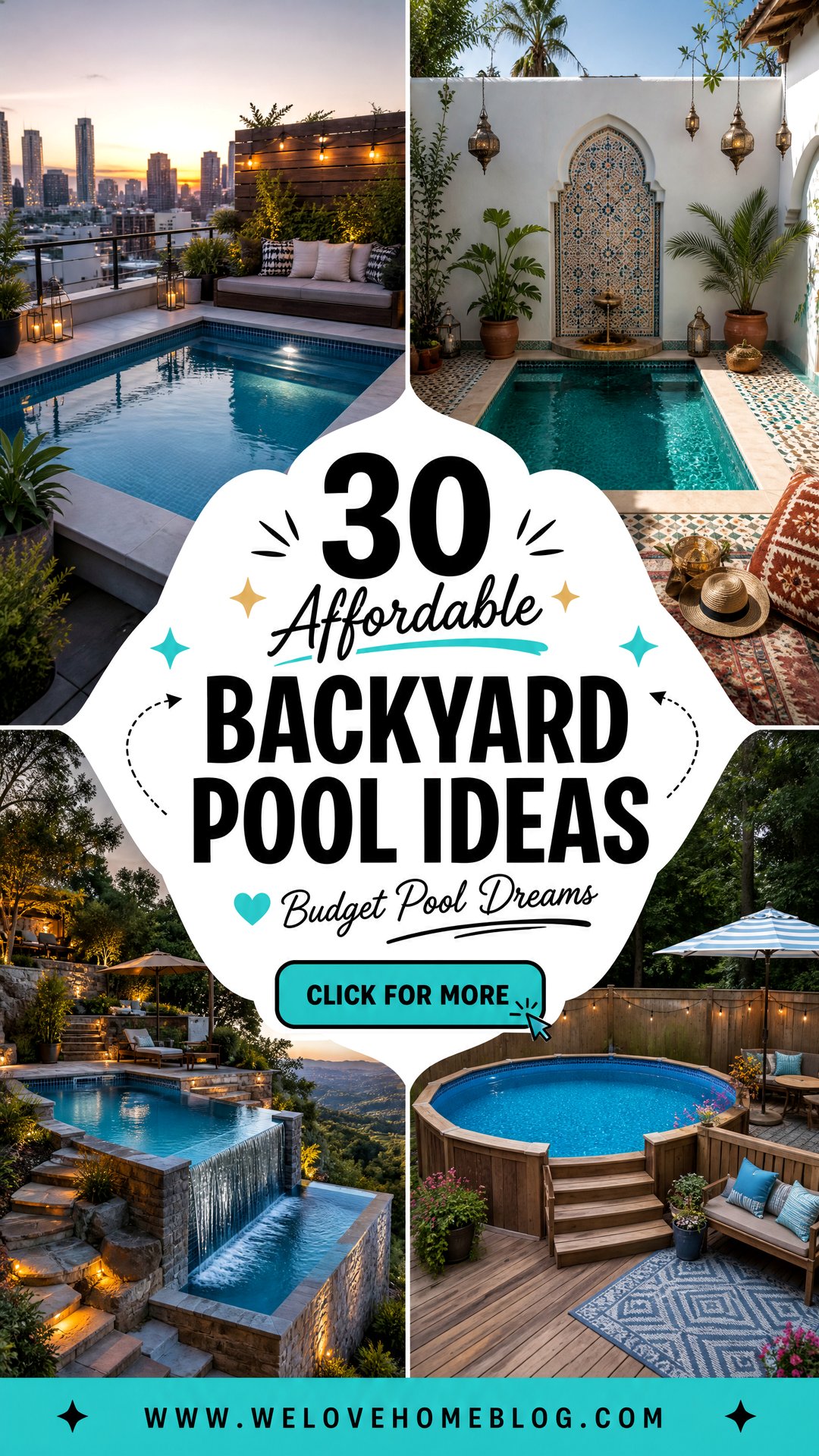 30 Affordable Backyard Pool Ideas on a Budget to Try - 30 Affordable Backyard Pool Ideas on a Budget to Try