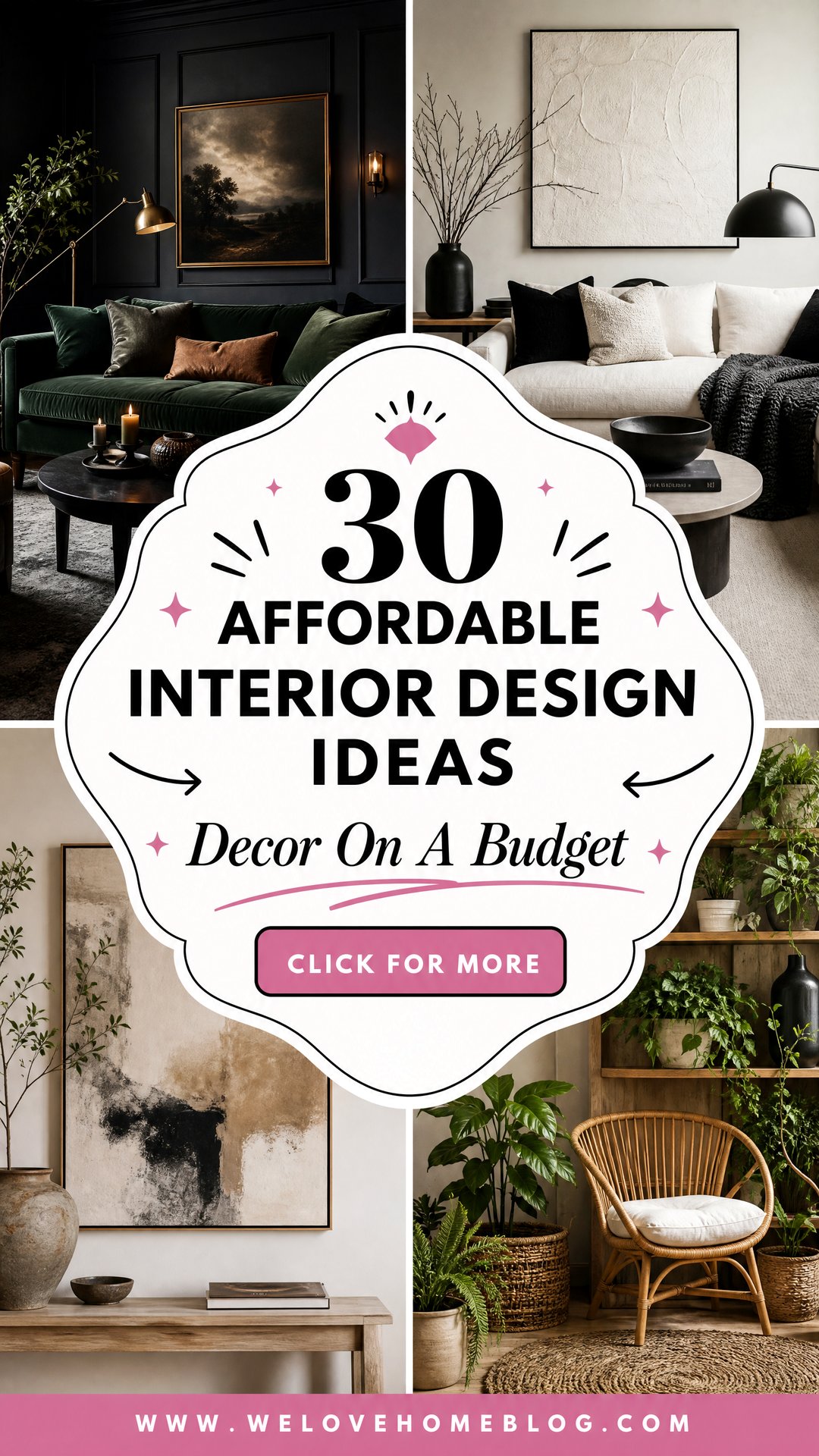 30 Affordable Interior Design Ideas for Every Room - 30 Affordable Interior Design Ideas for Every Room