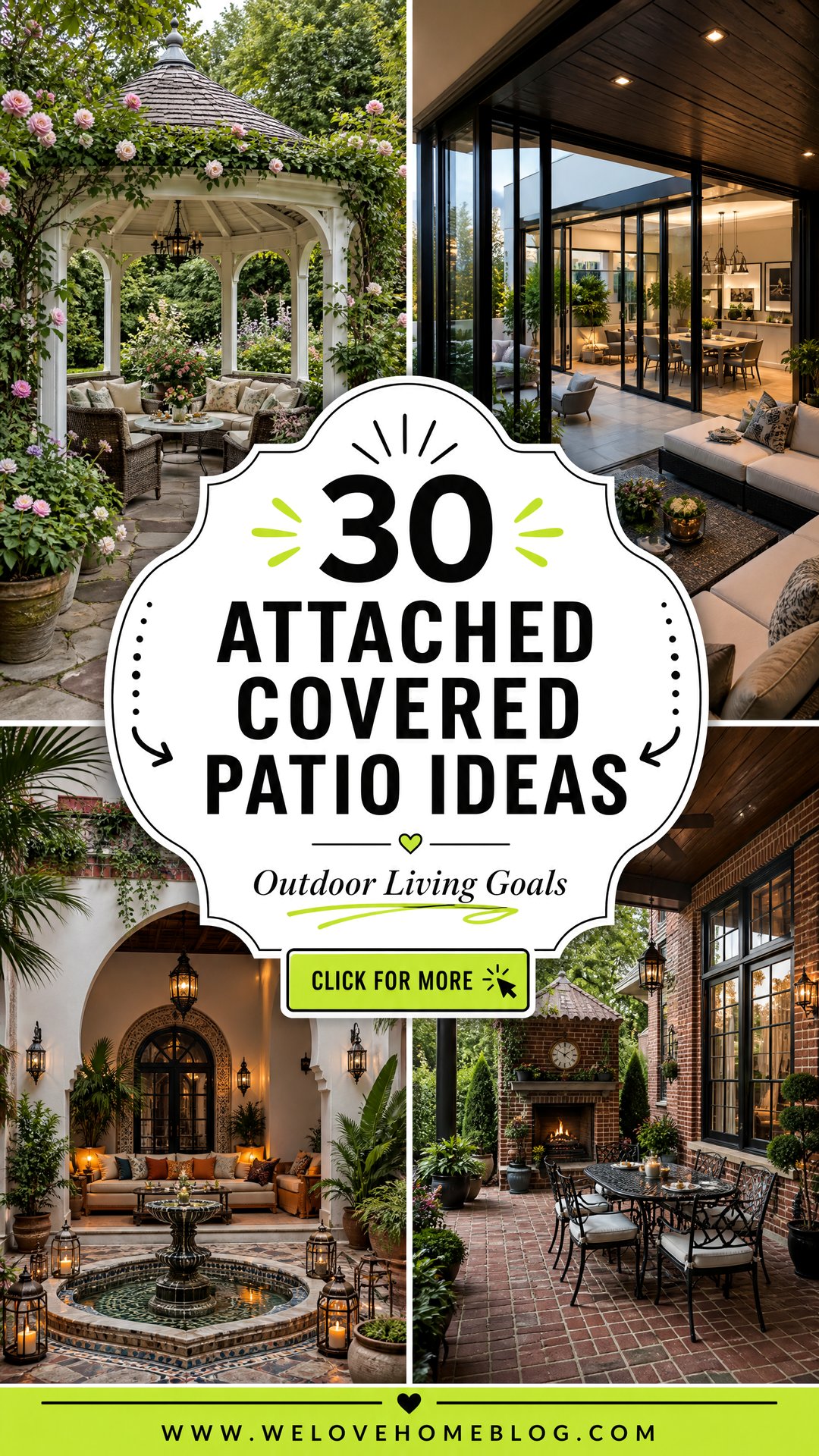 30 Attached Covered Patio Ideas for Outdoor Living - 30 Attached Covered Patio Ideas for Outdoor Living