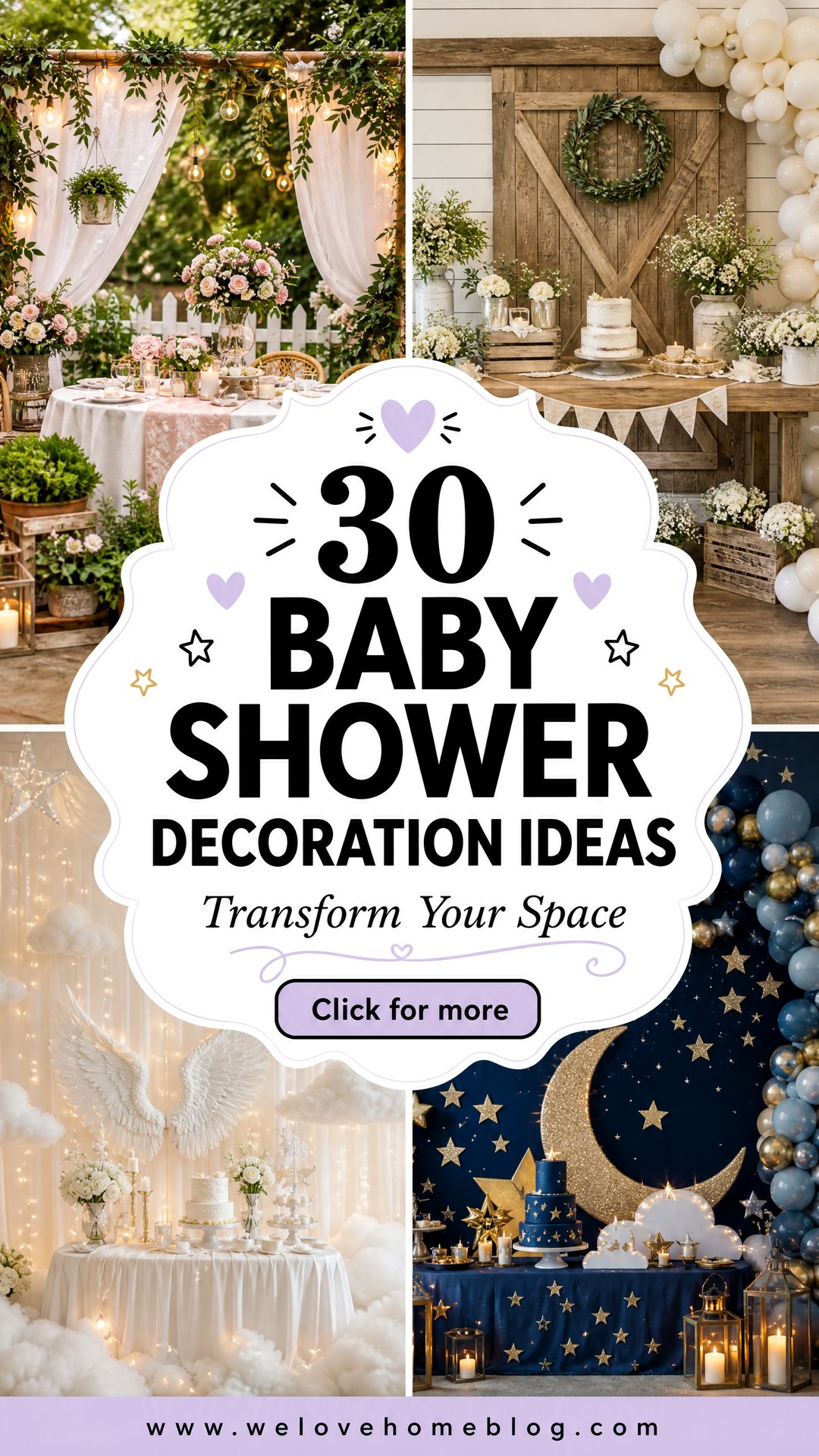 30 Baby Shower Decoration Ideas to Transform Your Space - 30 Baby Shower Decoration Ideas to Transform Your Space
