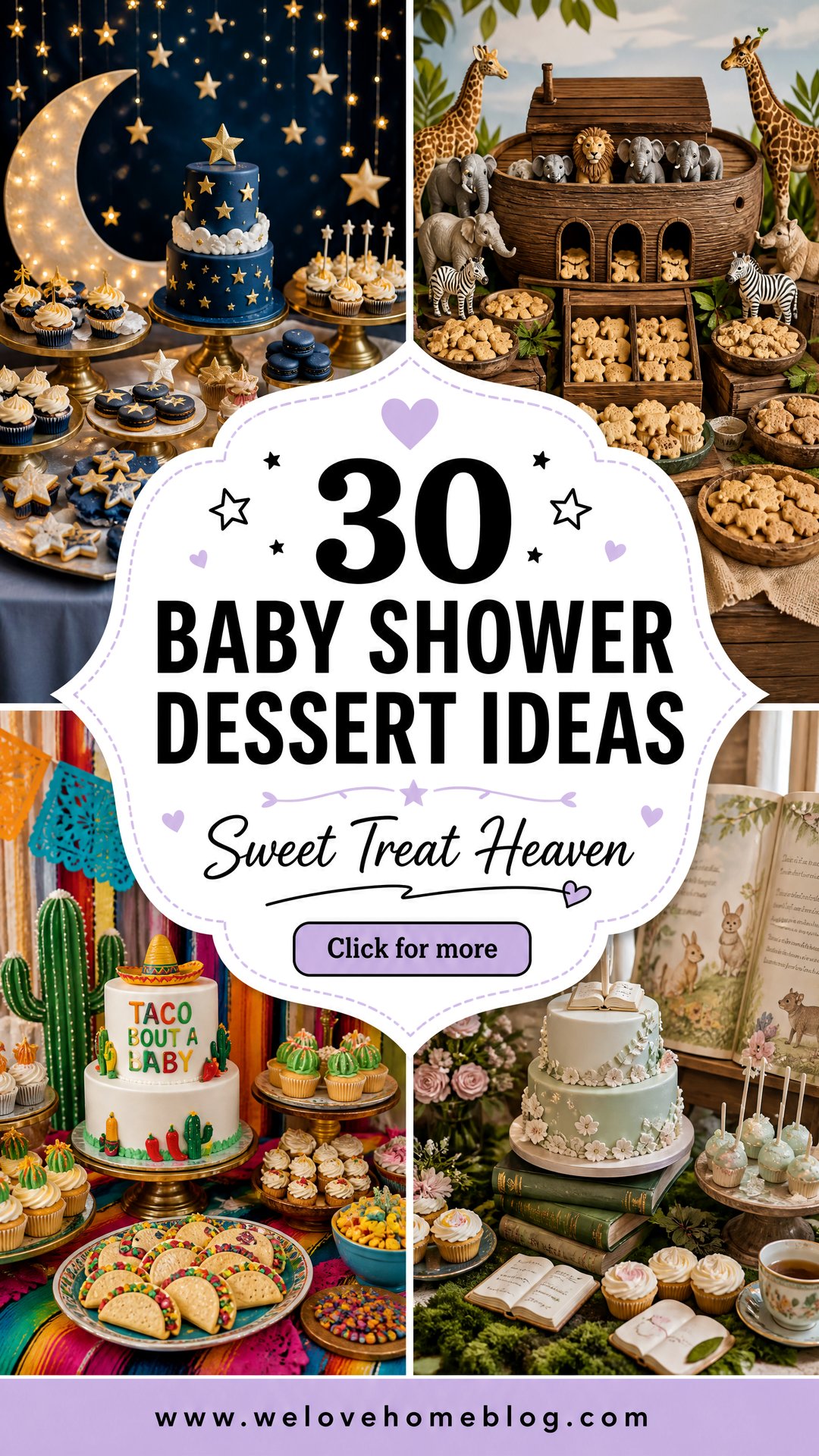 30 Baby Shower Dessert Ideas Your Guests Will Love - 30 Baby Shower Dessert Ideas Your Guests Will Love