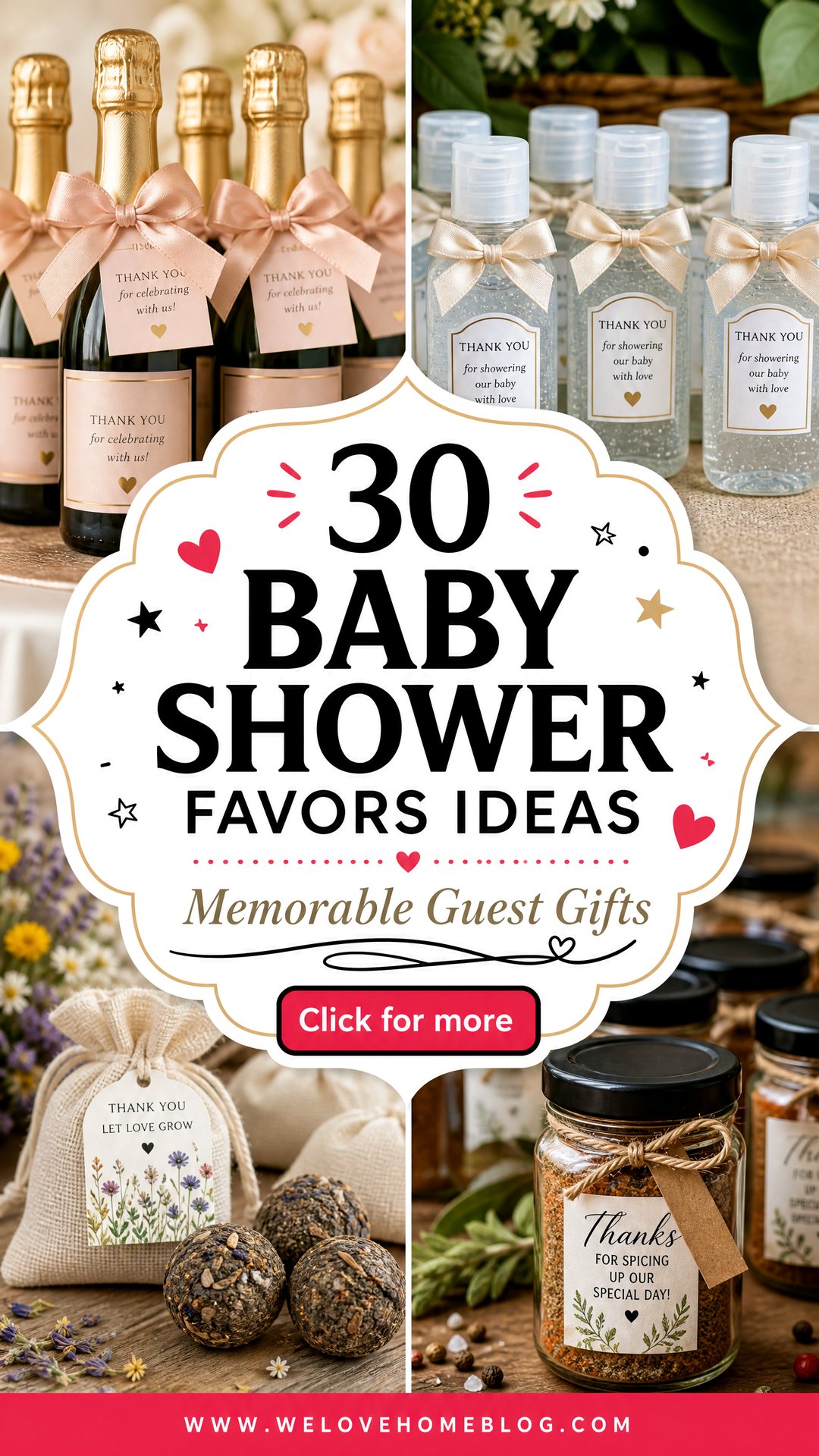 30 Baby Shower Favors Ideas to Thank Your Guests - 30 Baby Shower Favors Ideas to Thank Your Guests