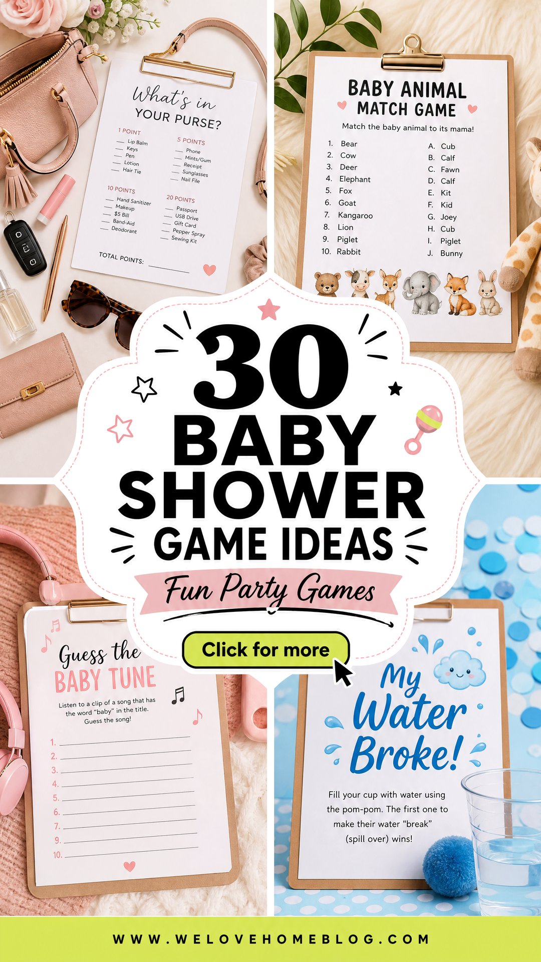 30 Baby Shower Game Ideas to Entertain All Your Guests - 30 Baby Shower Game Ideas to Entertain All Your Guests