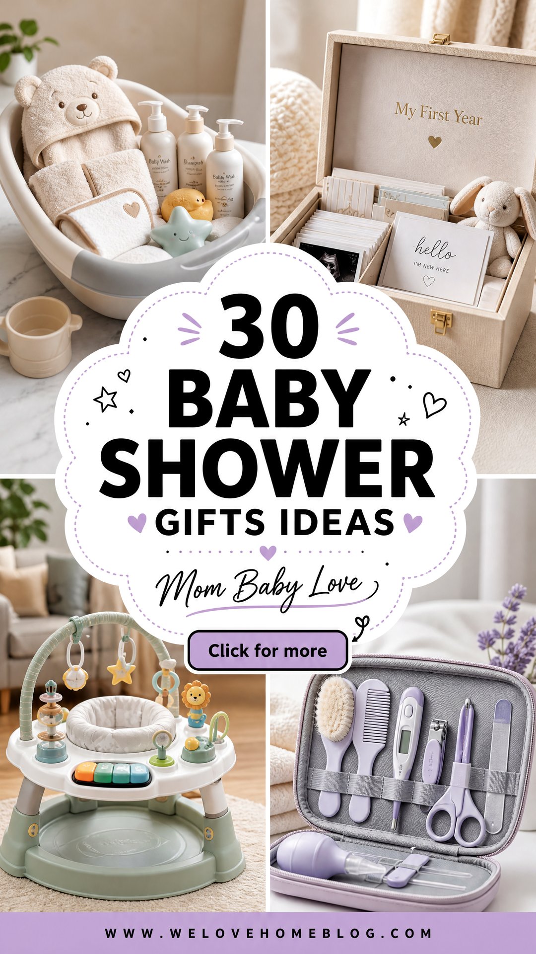 30 Baby Shower Gifts Ideas for the New Mom and Baby - 30 Baby Shower Gifts Ideas for the New Mom and Baby