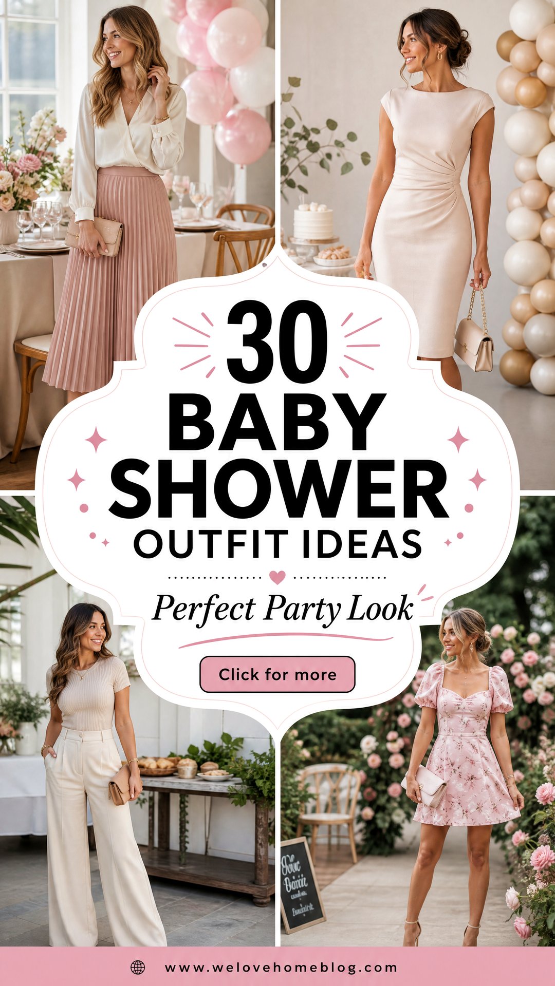 30 Baby Shower Outfit Ideas for the Perfect Party Look - 30 Baby Shower Outfit Ideas for the Perfect Party Look