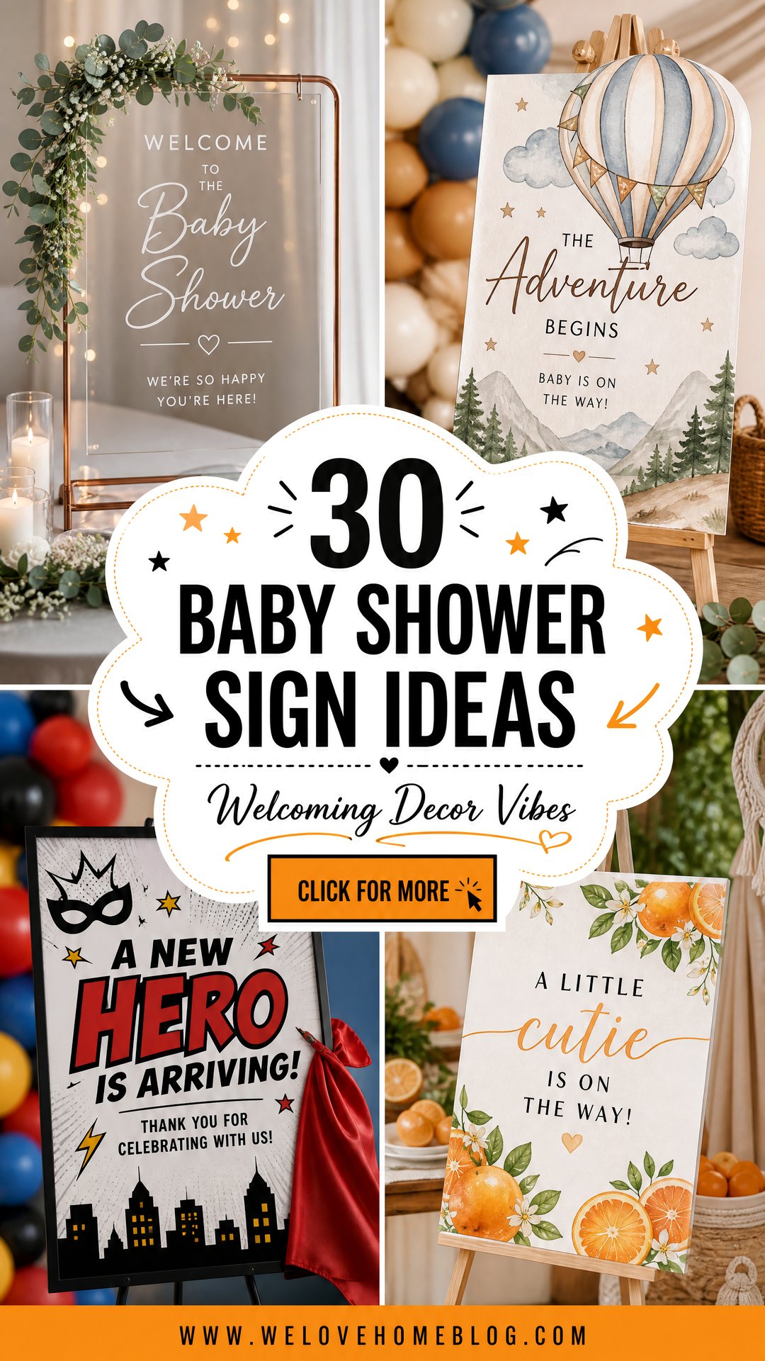 30 Baby Shower Sign Ideas for a Welcoming Celebration - 30 Baby Shower Sign Ideas for a Welcoming Celebration