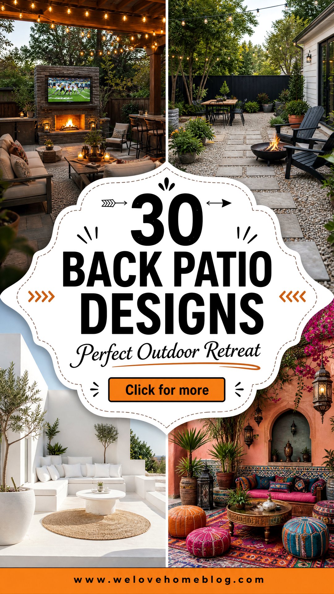 30 Back Patio Designs for Your Perfect Outdoor Retreat - 30 Back Patio Designs for Your Perfect Outdoor Retreat