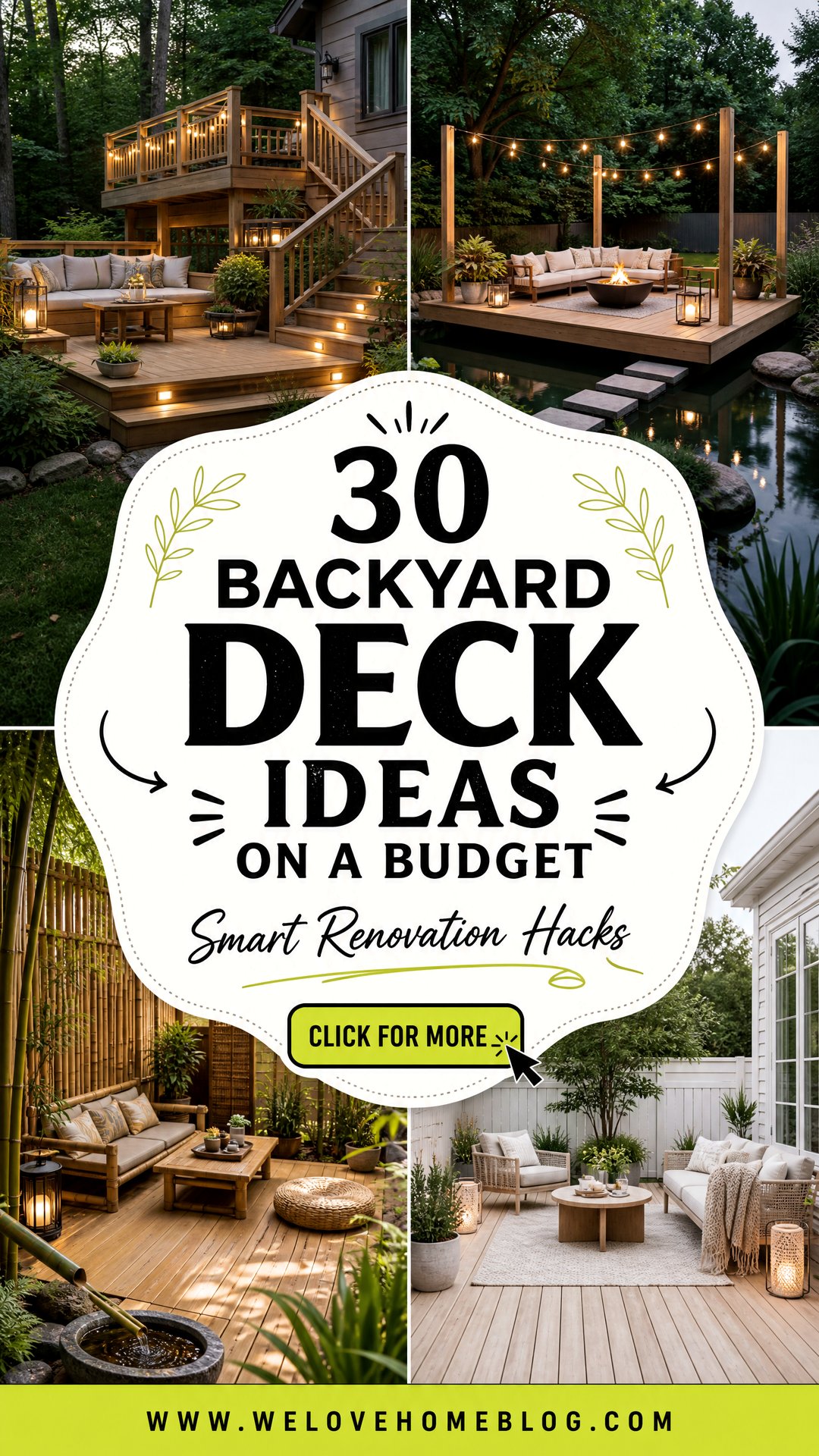 30 Backyard Deck Ideas on a Budget for a Smart Renovation - 30 Backyard Deck Ideas on a Budget for a Smart Renovation