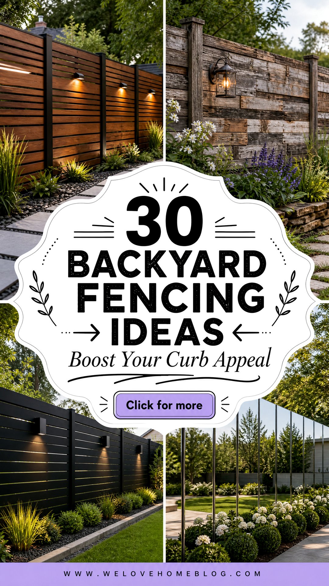 30 Backyard Fencing Ideas to Upgrade Your Home Curb Appeal - 30 Backyard Fencing Ideas to Upgrade Your Home Curb Appeal