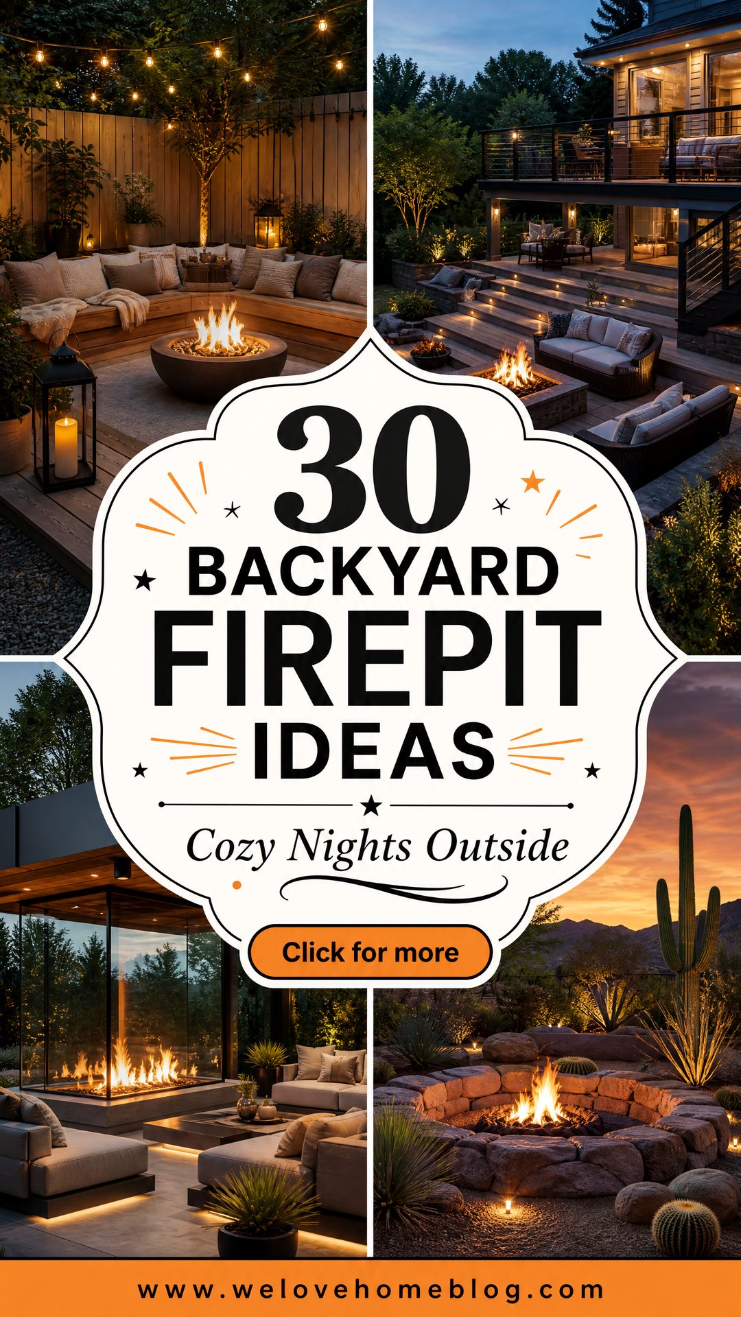 30 Backyard Firepit Ideas for Warm and Cozy Evenings - 30 Backyard Firepit Ideas for Warm and Cozy Evenings