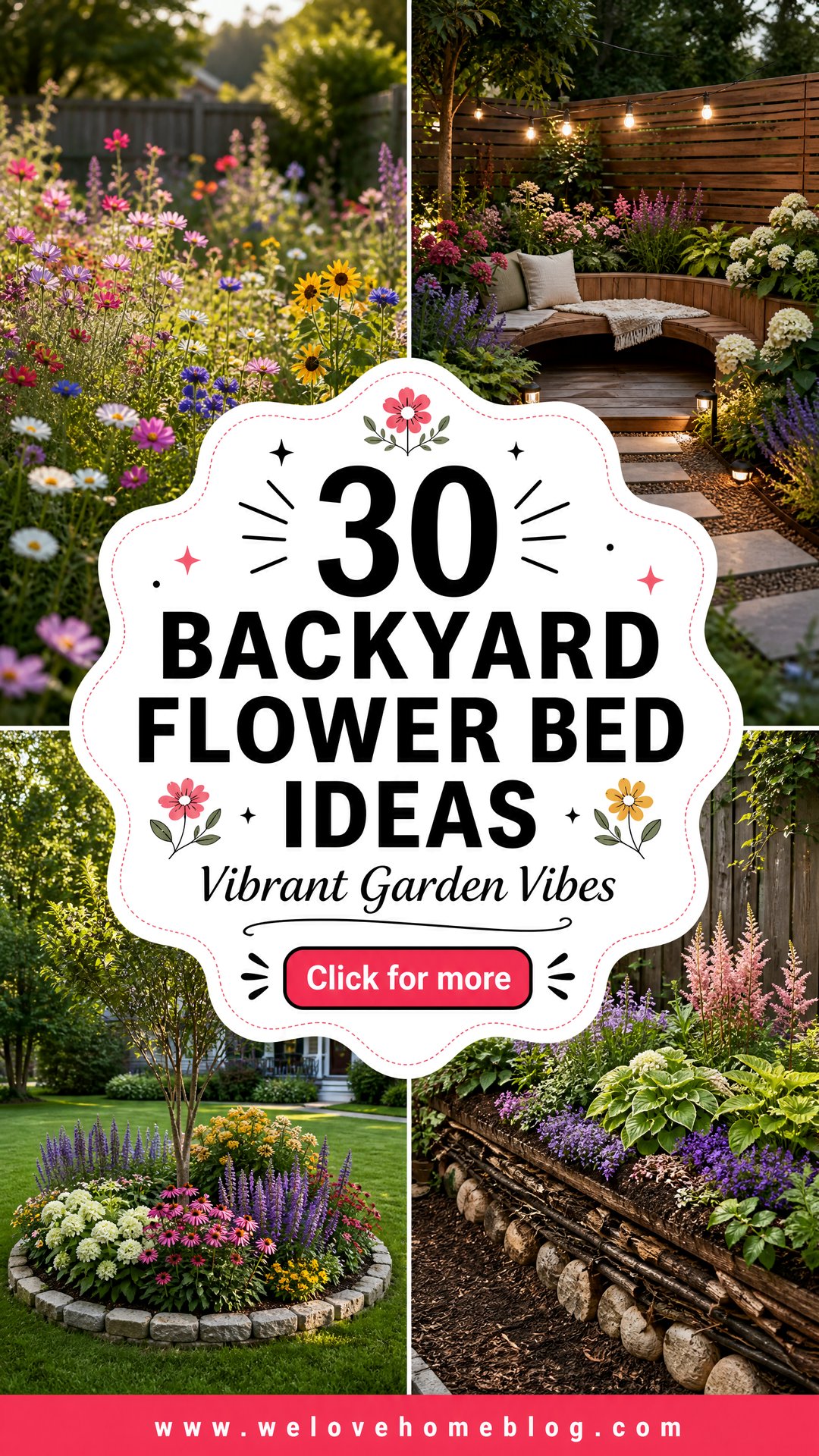 30 Backyard Flower Bed Ideas for a Vibrant Outdoor Garden - 30 Backyard Flower Bed Ideas for a Vibrant Outdoor Garden