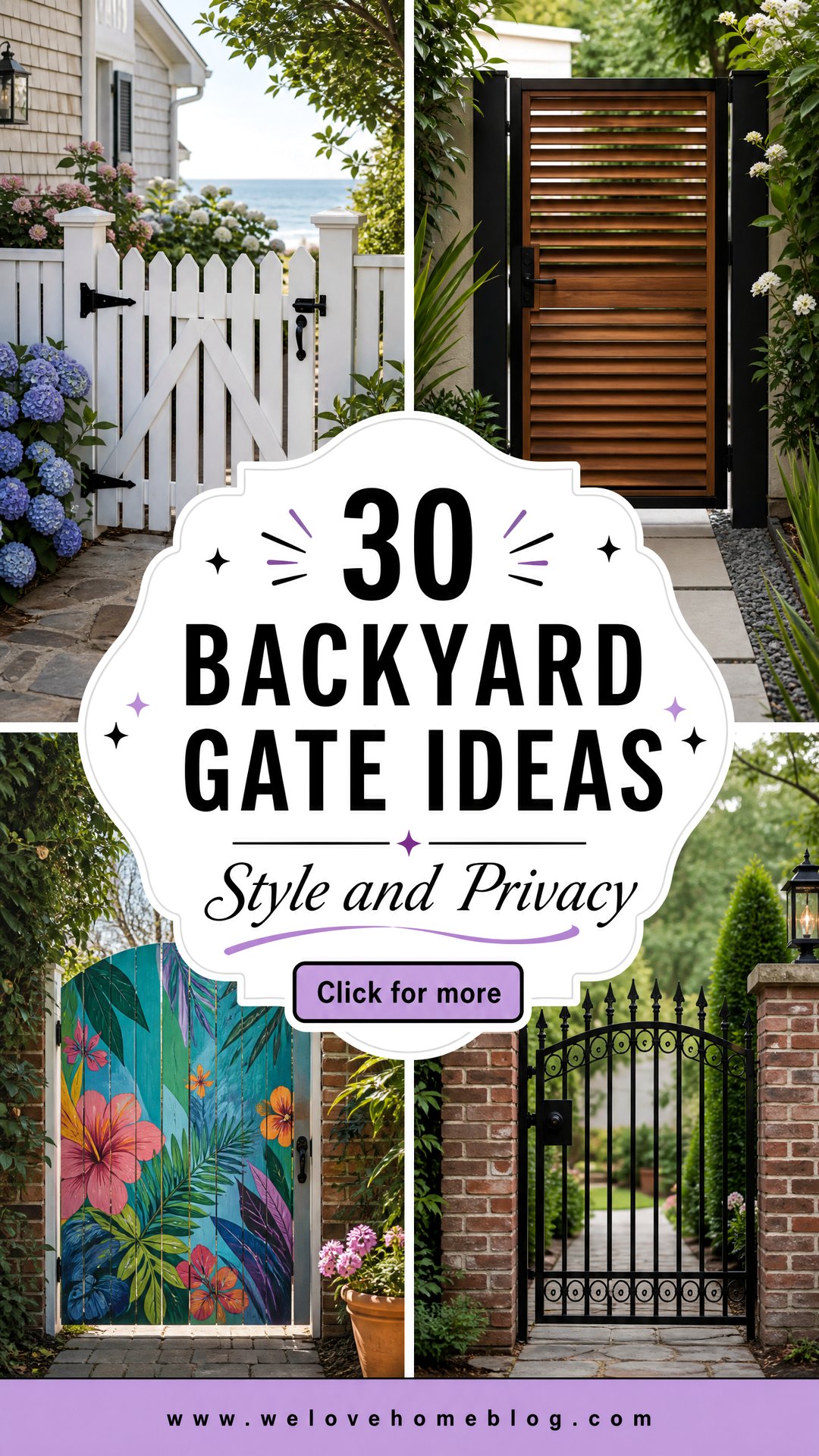 30 Backyard Gate Ideas for Style Security and Privacy - 30 Backyard Gate Ideas for Style, Security, and Privacy