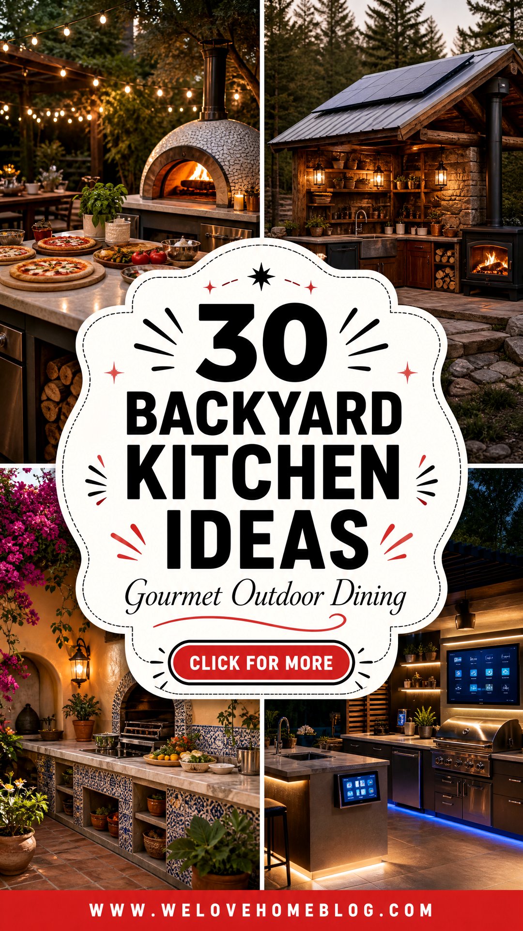 30 Backyard Kitchen Ideas for Gourmet Outdoor Dining - 30 Backyard Kitchen Ideas for Gourmet Outdoor Dining