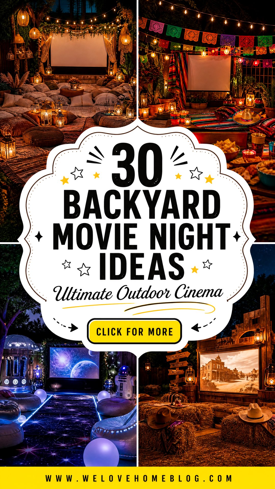 30 Backyard Movie Night Ideas for the Ultimate Event - 30 Backyard Movie Night Ideas for the Ultimate Event