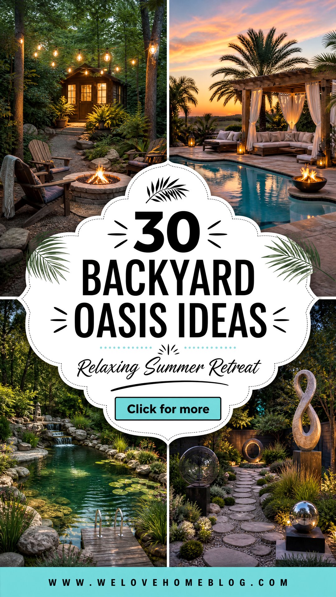 30 Backyard Oasis Ideas for a Relaxing Summer Retreat - 30 Backyard Oasis Ideas for a Relaxing Summer Retreat
