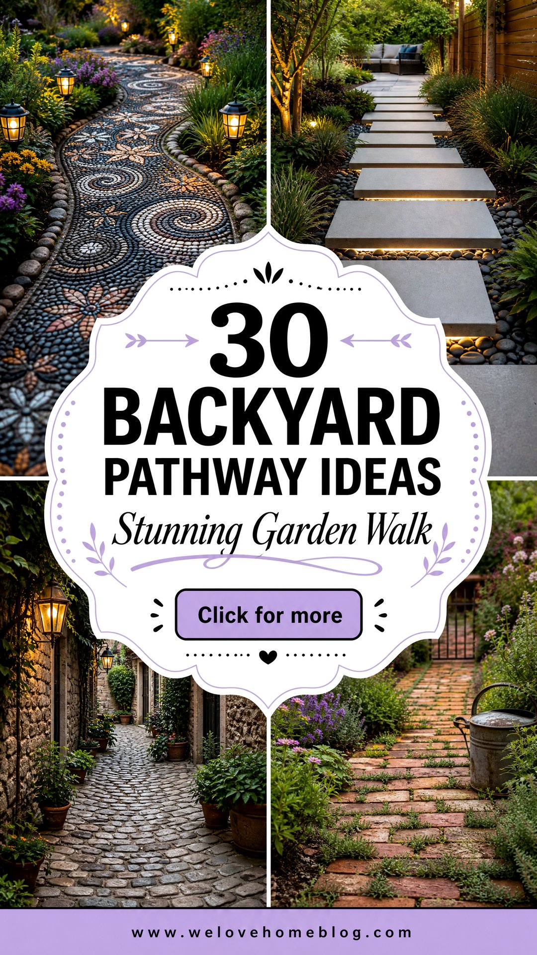 30 Backyard Pathway Ideas for a Stunning Garden Walk - 30 Backyard Pathway Ideas for a Stunning Garden Walk