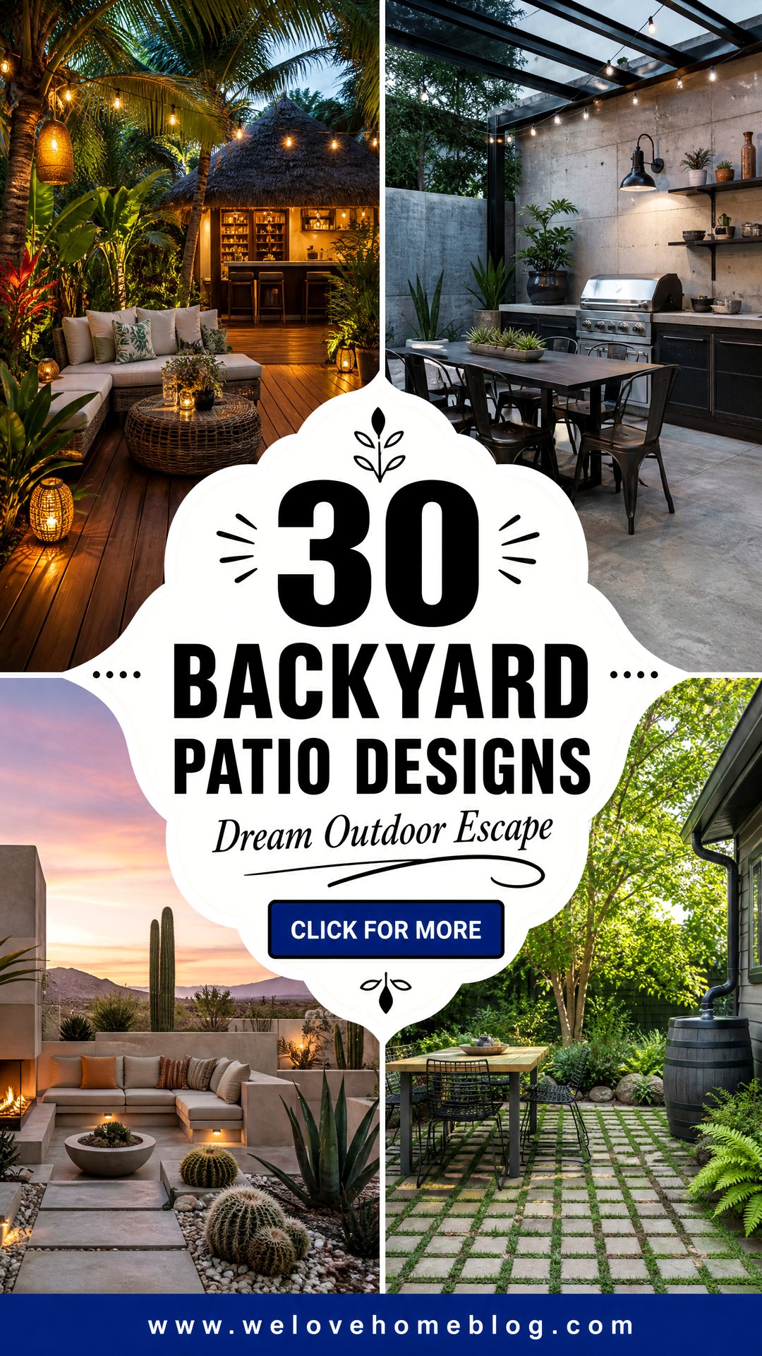 30 Backyard Patio Designs for Your Dream Outdoor Space - 30 Backyard Patio Designs for Your Dream Outdoor Space