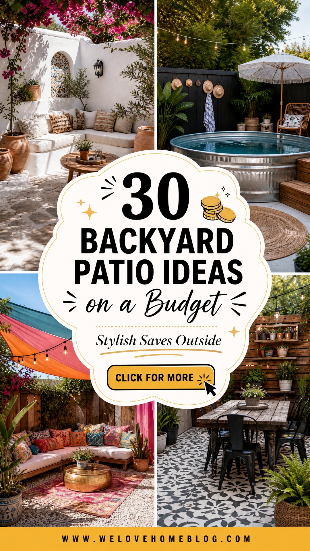 30 Backyard Patio Ideas on a Budget for Savvy Owners - 30 Backyard Patio Ideas on a Budget for Savvy Owners