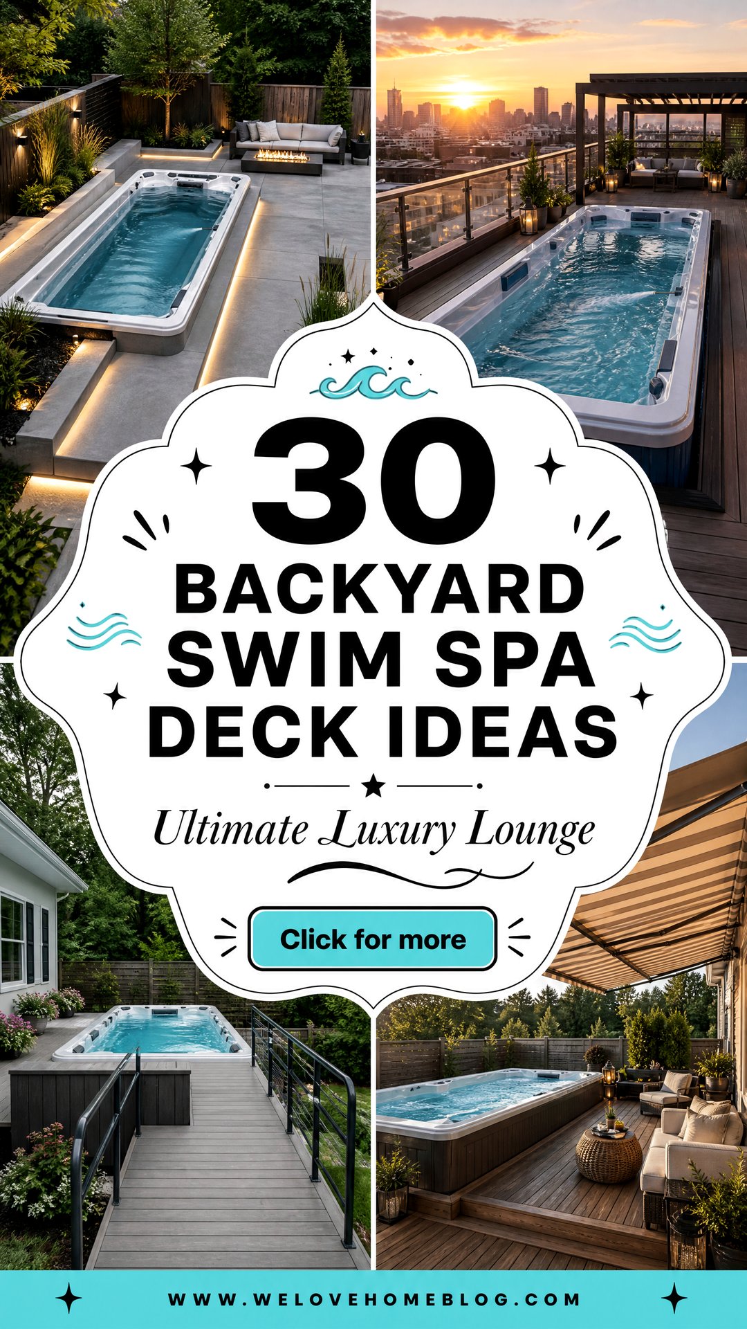 30 Backyard Swim Spa Deck Ideas for Ultimate Luxury - 30 Backyard Swim Spa Deck Ideas for Ultimate Luxury