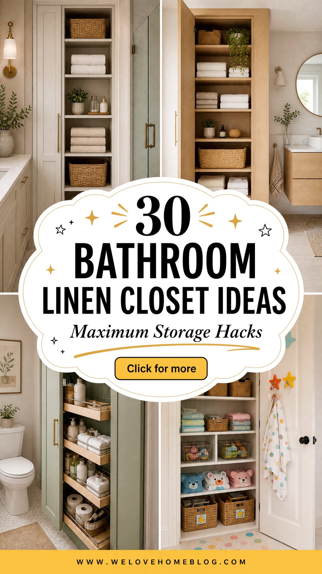 30 Bathroom Linen Closet Ideas for Maximum Storage - 30 Bathroom Linen Closet Ideas for Maximum Storage