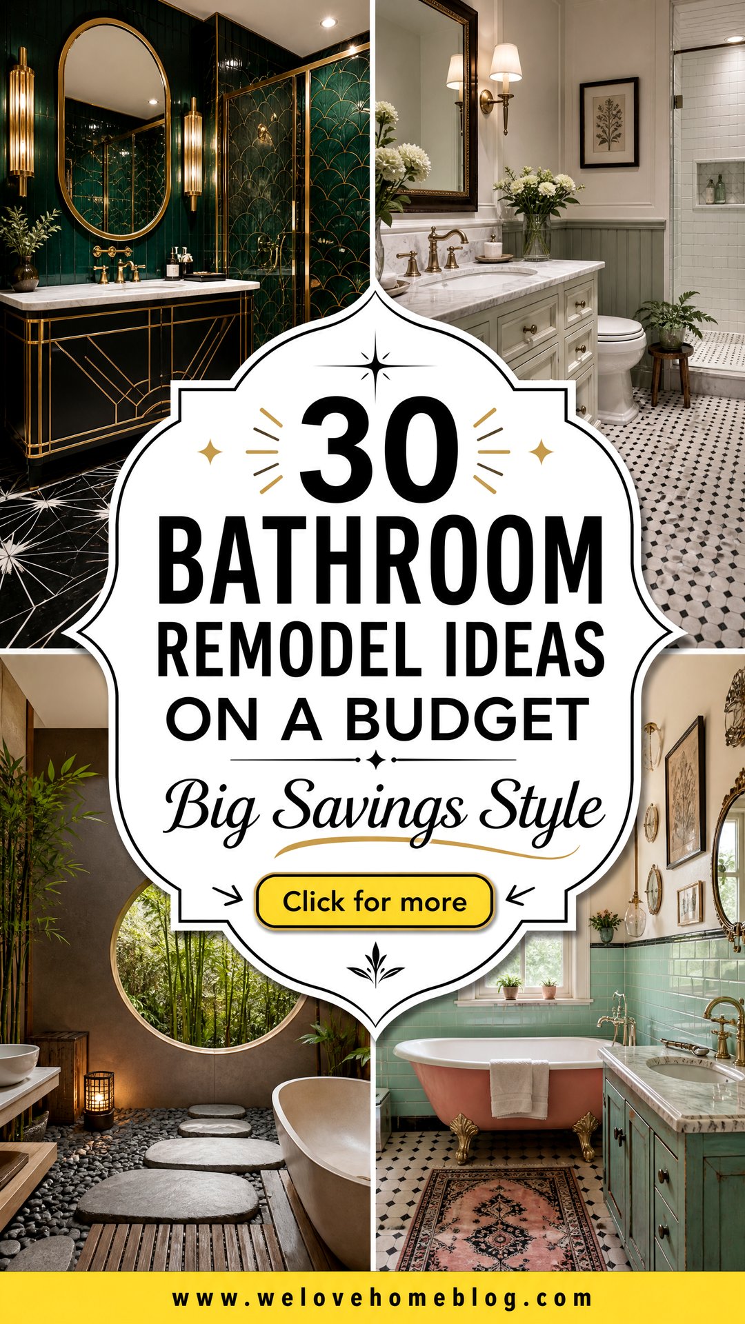 30 Bathroom Remodel Ideas on a Budget for Big Savings - 30 Bathroom Remodel Ideas on a Budget for Big Savings