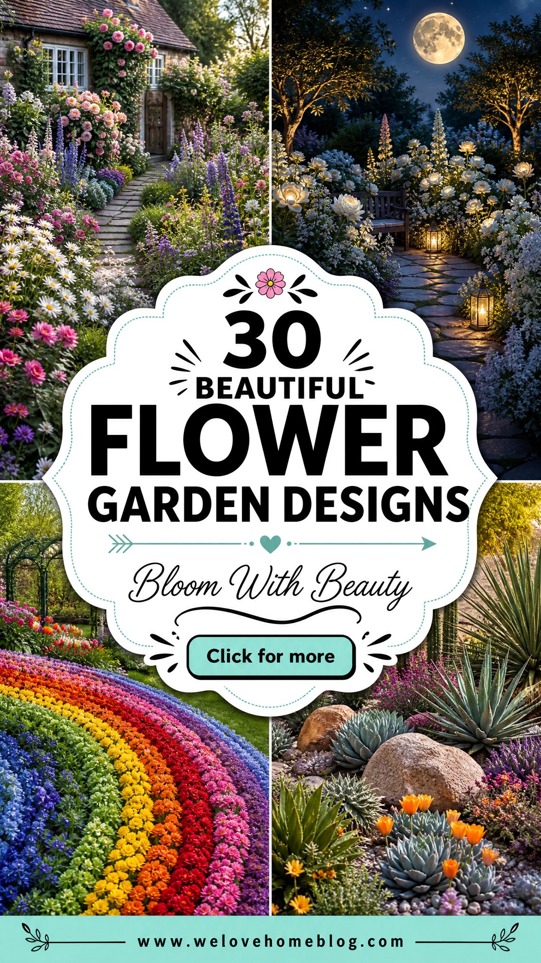 30 Beautiful Flower Garden Designs to Inspire Your Yard - 30 Beautiful Flower Garden Designs to Inspire Your Yard