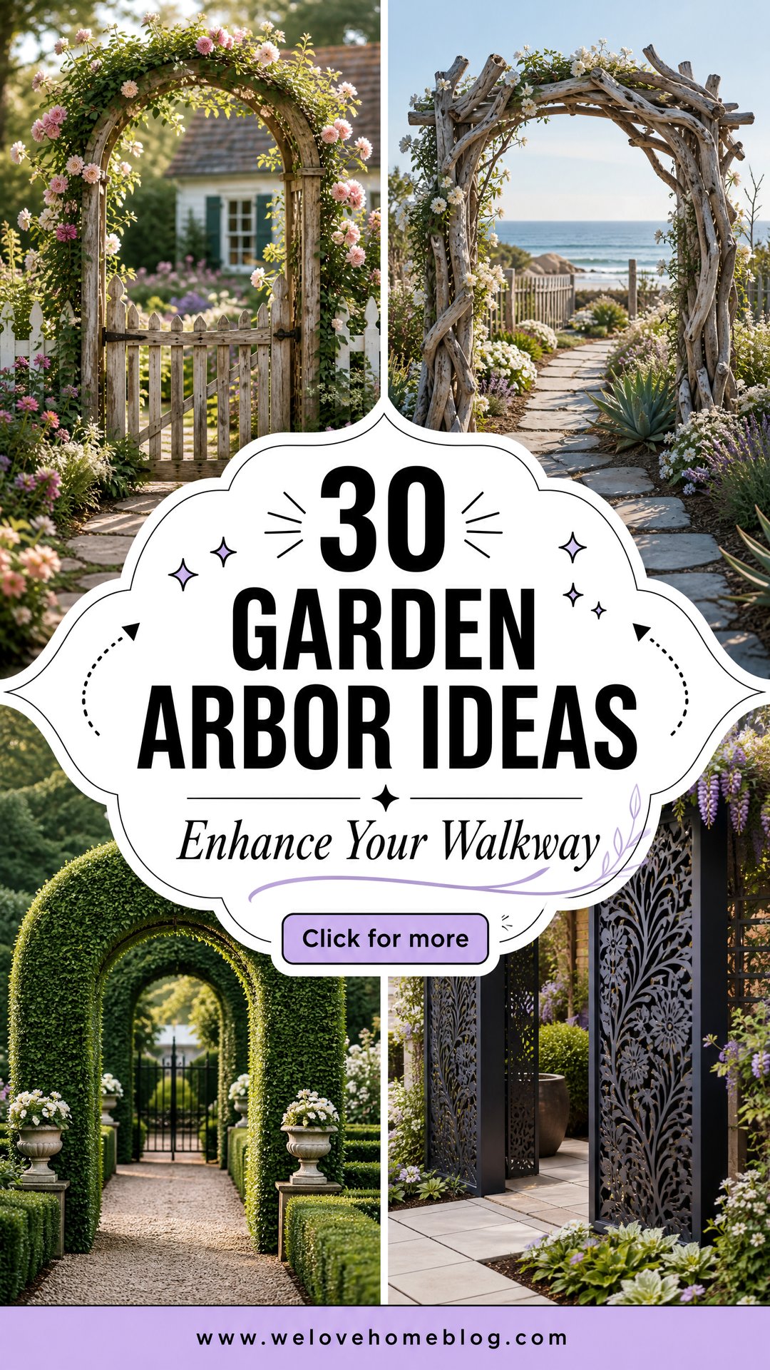 30 Beautiful Garden Arbor Ideas to Enhance Your Walkway - 30 Beautiful Garden Arbor Ideas to Enhance Your Walkway
