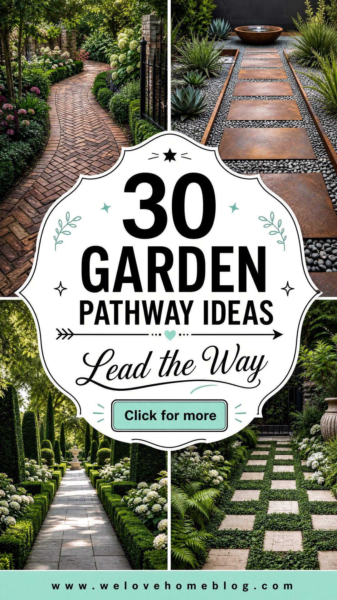 30 Beautiful Garden Pathway Ideas to Lead the Way - 30 Beautiful Garden Pathway Ideas to Lead the Way