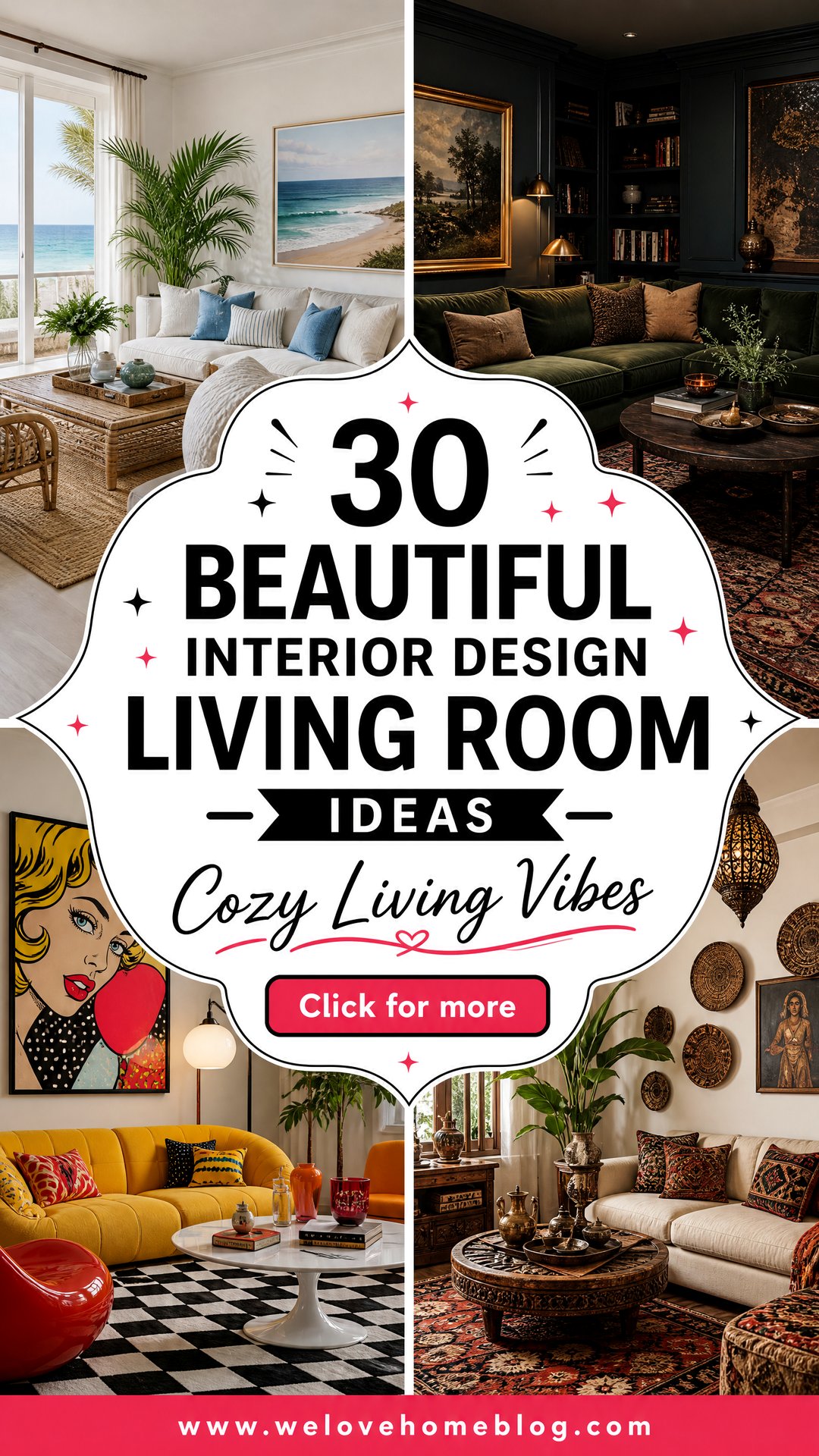 30 Beautiful Interior Design Living Room Ideas to Try - We Love Home Blog