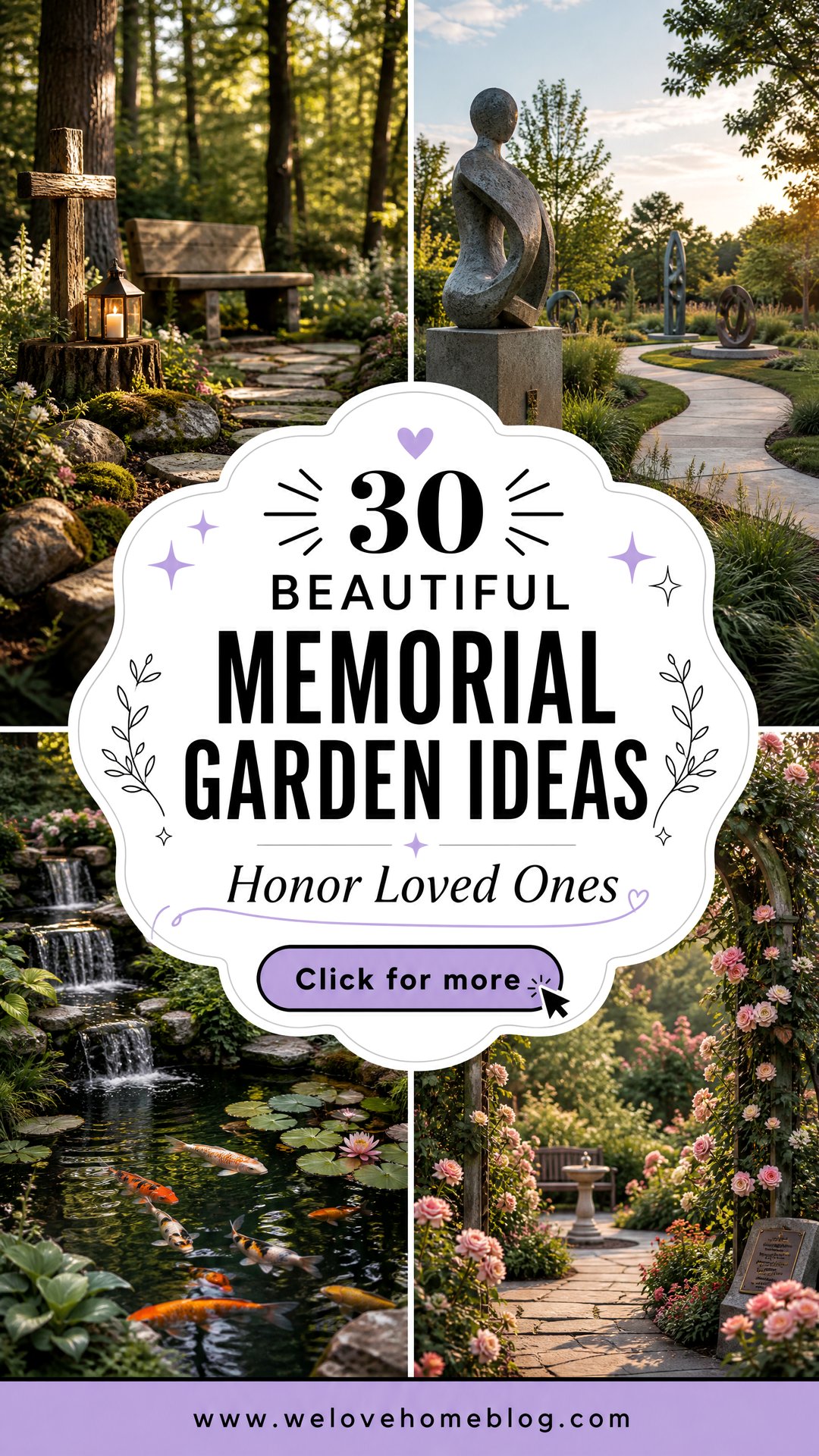 30 Beautiful Memorial Garden Ideas to Honor Loved Ones - 30 Beautiful Memorial Garden Ideas to Honor Loved Ones