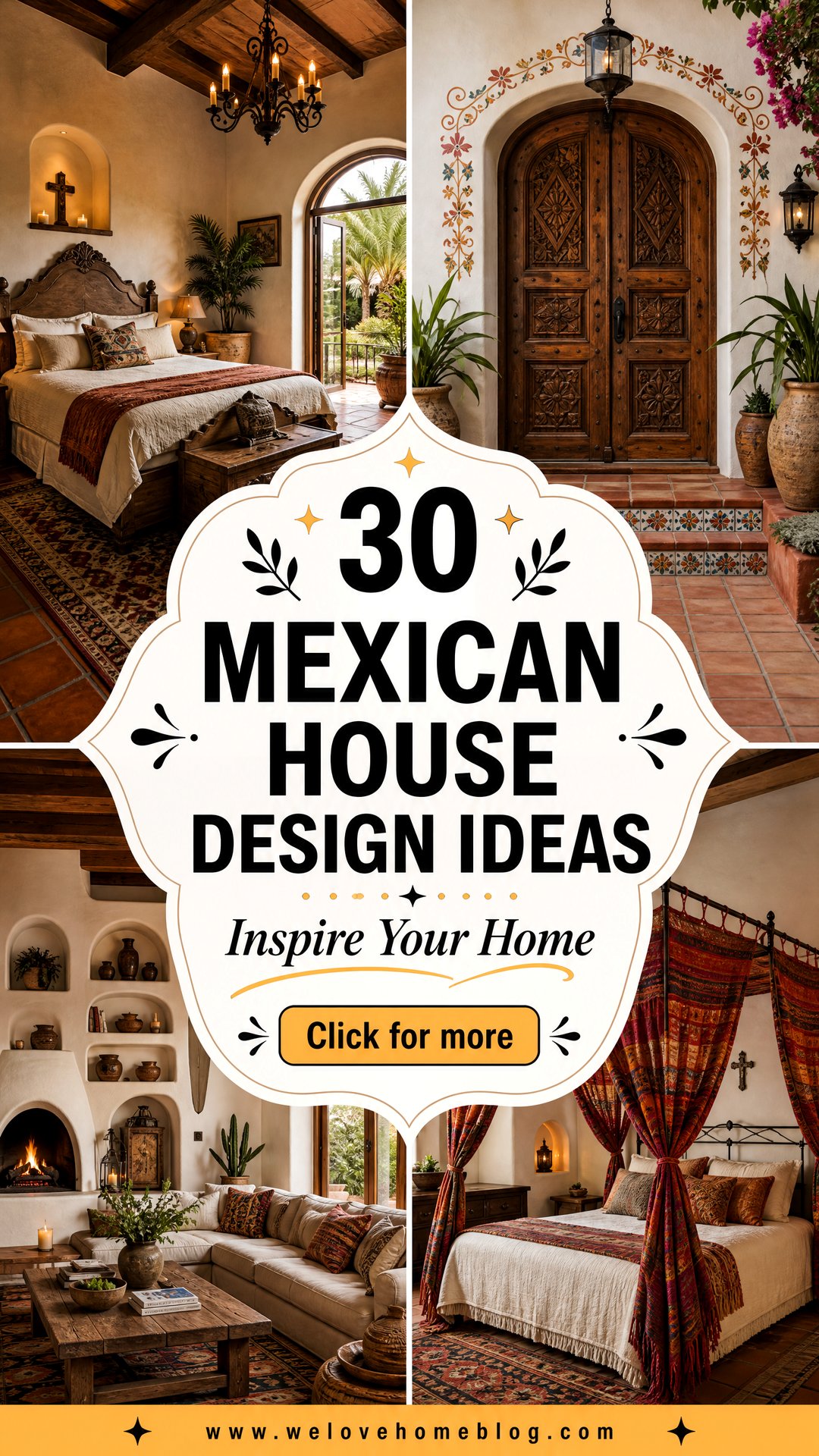 30 Beautiful Mexican House Design Ideas to Inspire You - 30 Beautiful Mexican House Design Ideas to Inspire You