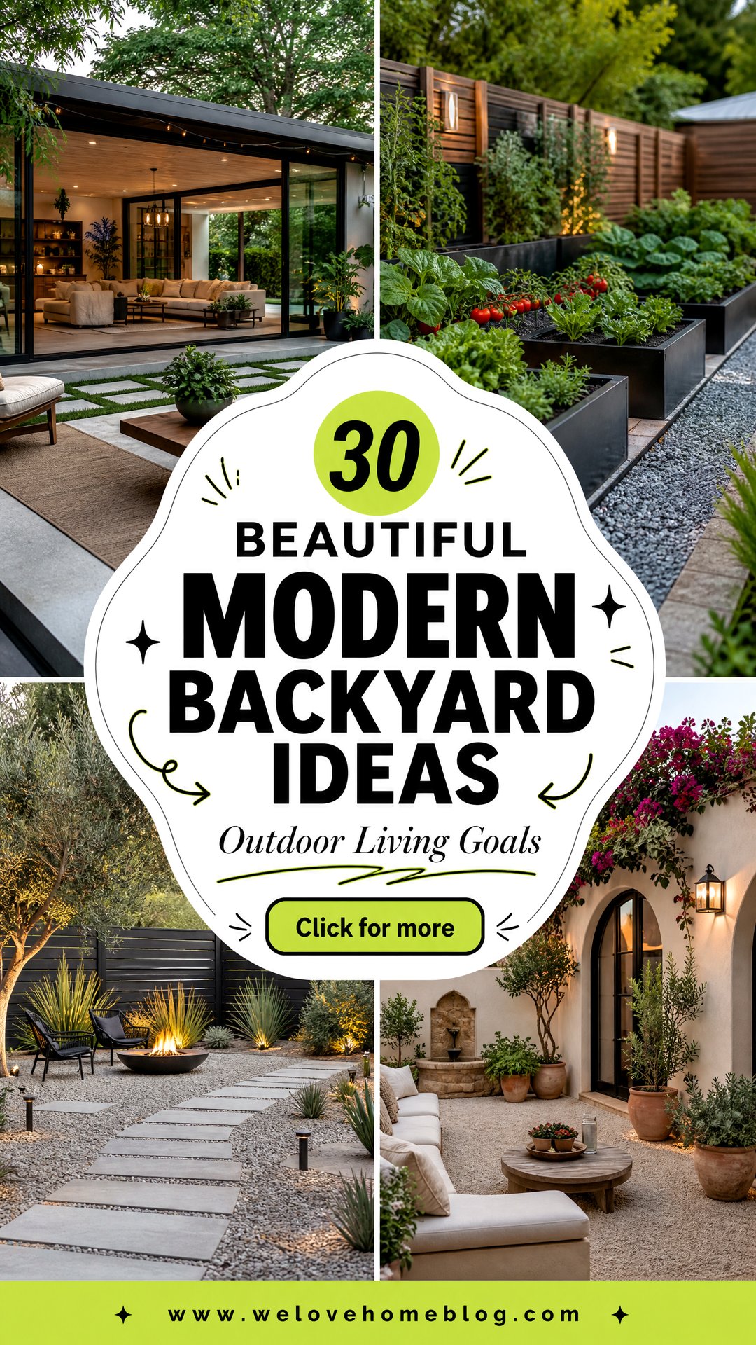 30 Beautiful Modern Backyard Ideas for Your Home - 30 Beautiful Modern Backyard Ideas for Your Home