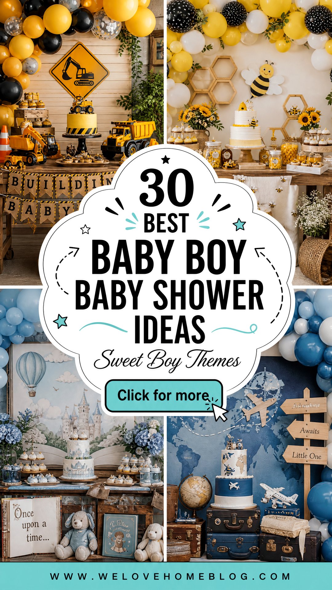 30 Best Baby Boy Baby Shower Ideas for Your Party - 30 Best Baby Boy Baby Shower Ideas for Your Party