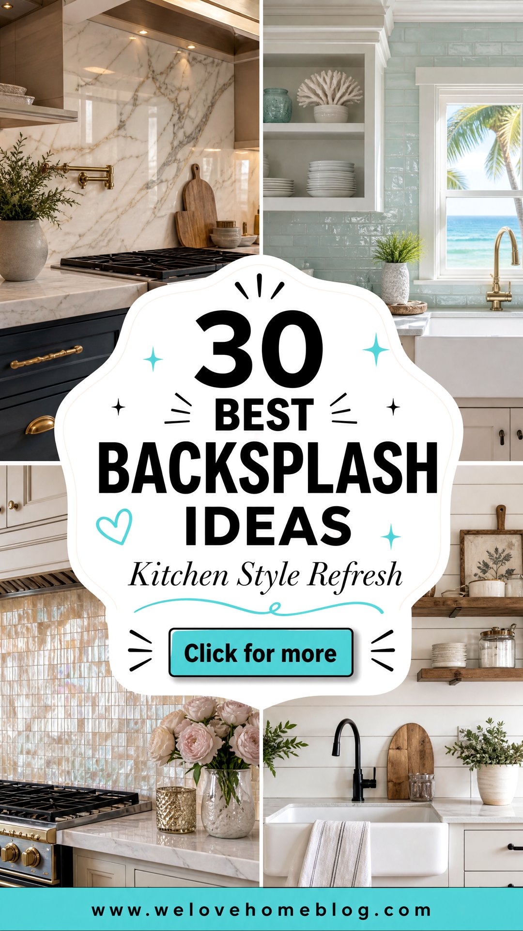 30 Best Backsplash Ideas for Kitchen Remodels and DIYs - 30 Best Backsplash Ideas for Kitchen Remodels and DIYs