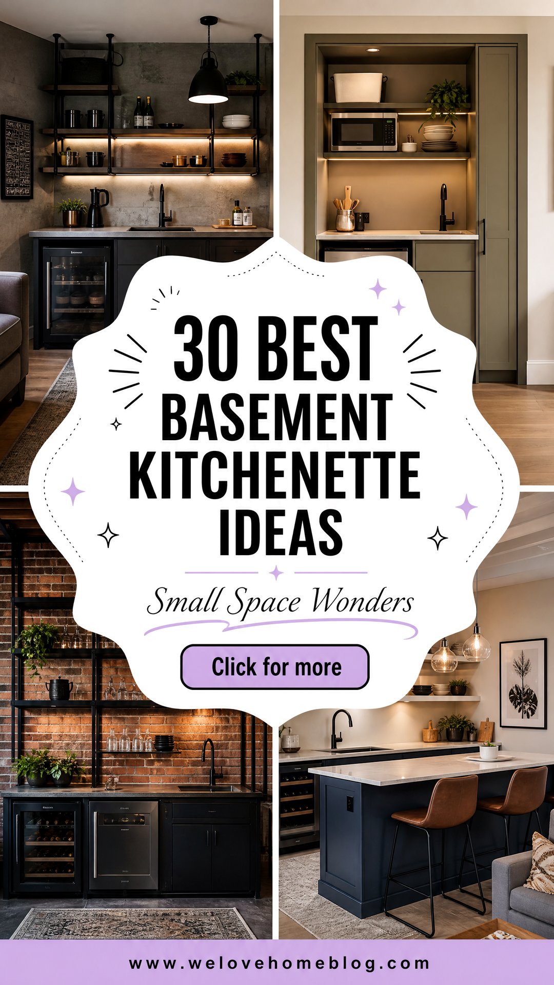 30 Best Basement Kitchenette Ideas for Your Small Space - 30 Best Basement Kitchenette Ideas for Your Small Space