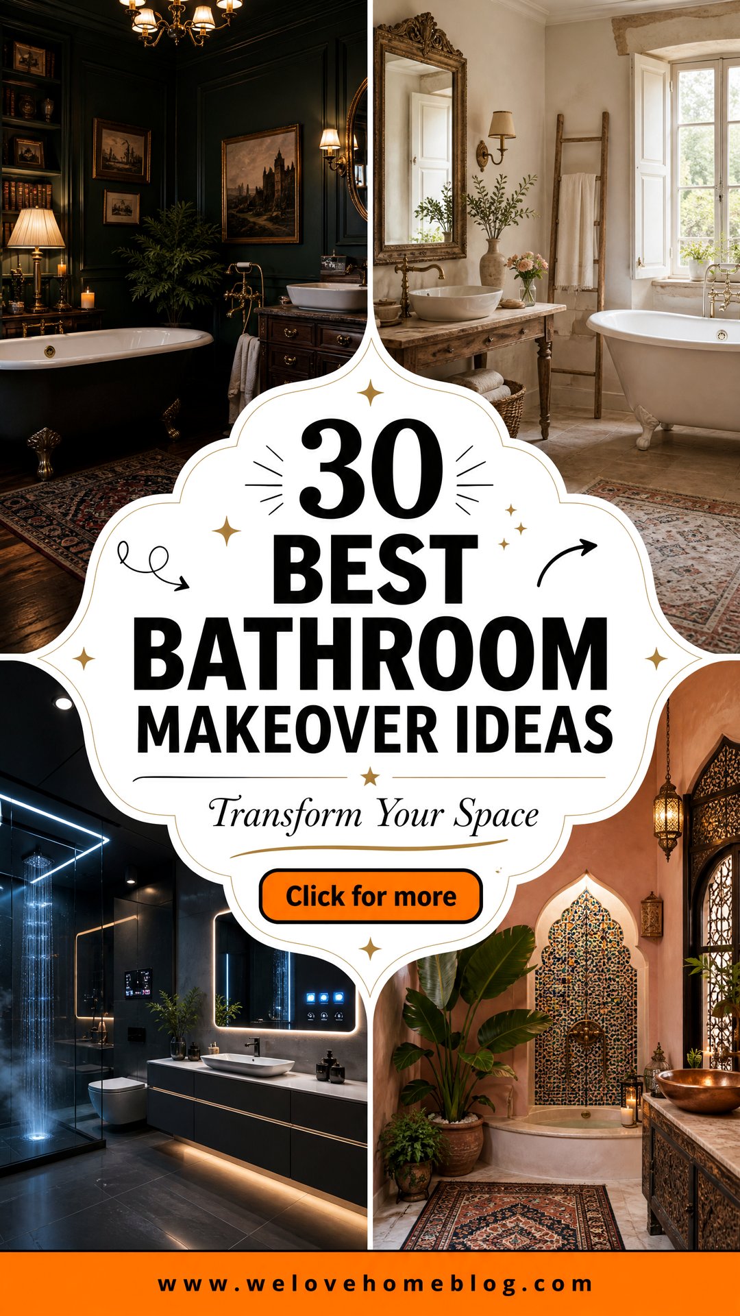 30 Best Bathroom Makeover Ideas to Transform Your Space - 30 Best Bathroom Makeover Ideas to Transform Your Space