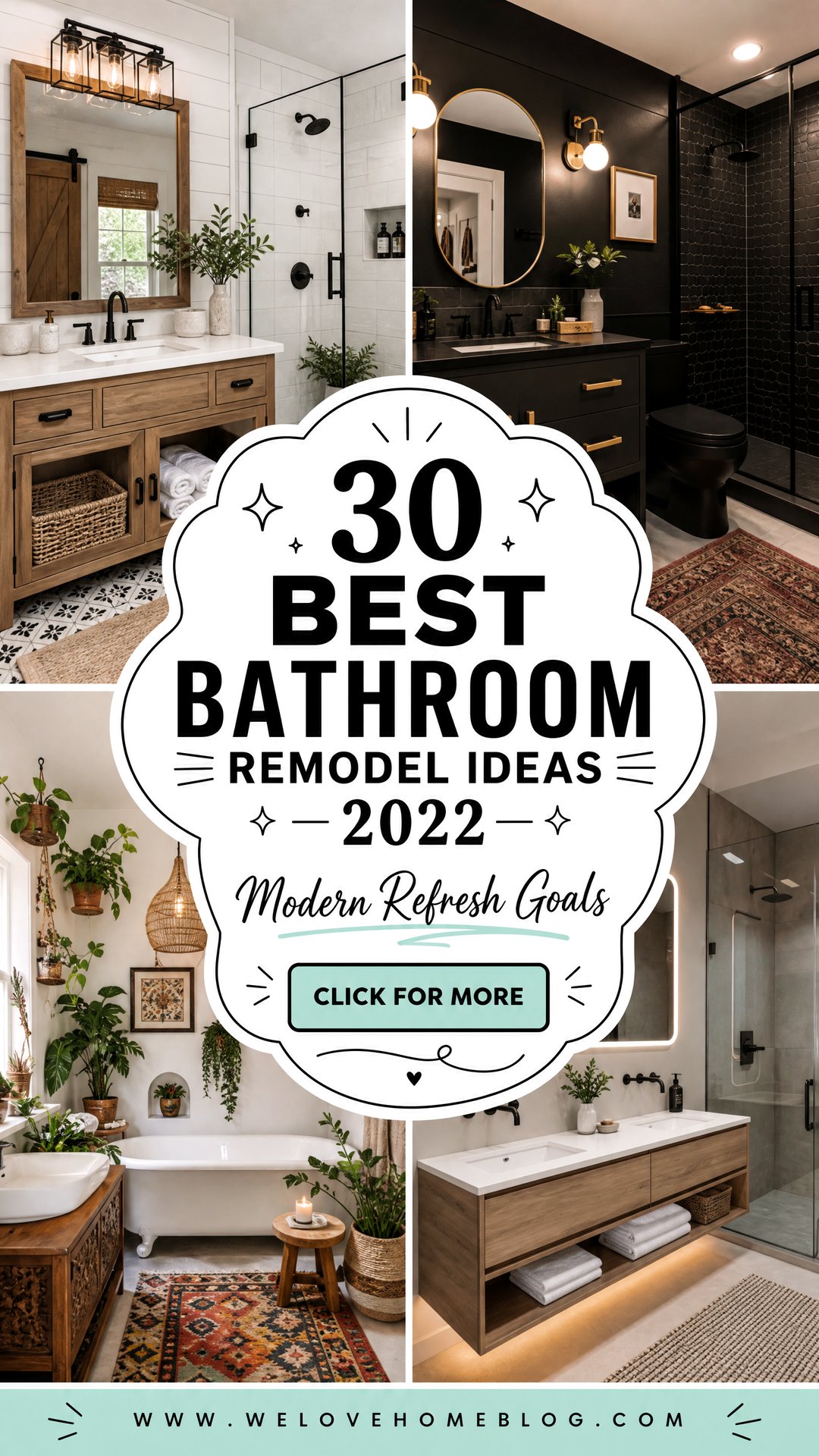 30 Best Bathroom Remodel Ideas 2022 for a Modern Update - 30 Best Bathroom Remodel Ideas 2022 for a Modern Update