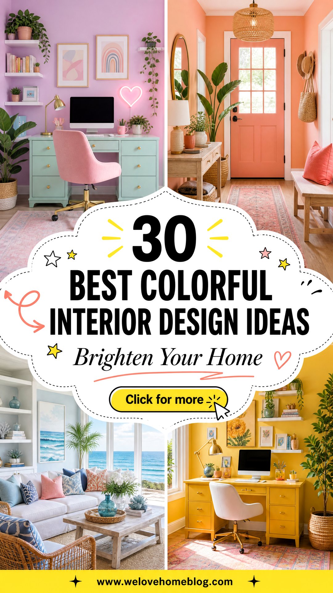 30 Best Colorful Interior Design Ideas for Your Home - 30 Best Colorful Interior Design Ideas for Your Home