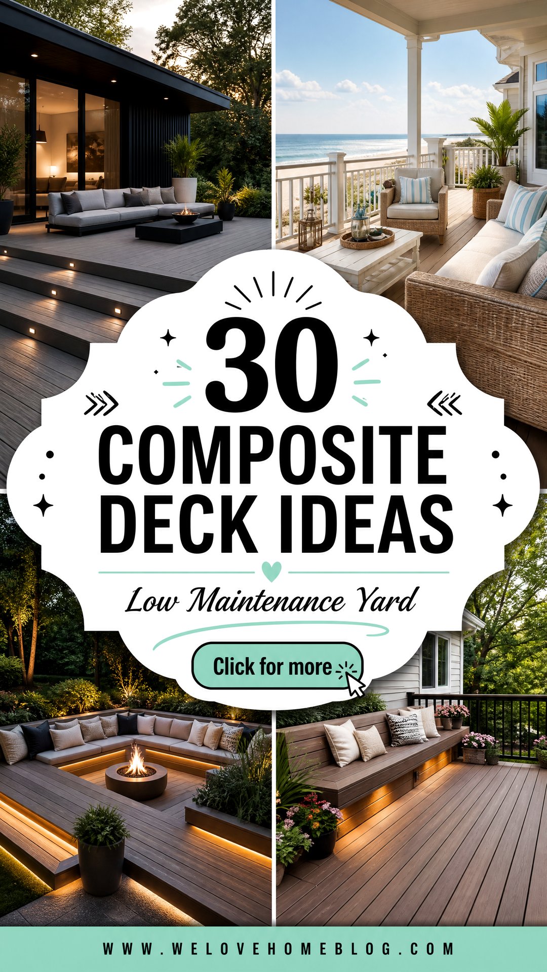 30 Best Composite Deck Ideas for a Low-Maintenance Yard - 30 Best Composite Deck Ideas for a Low-Maintenance Yard