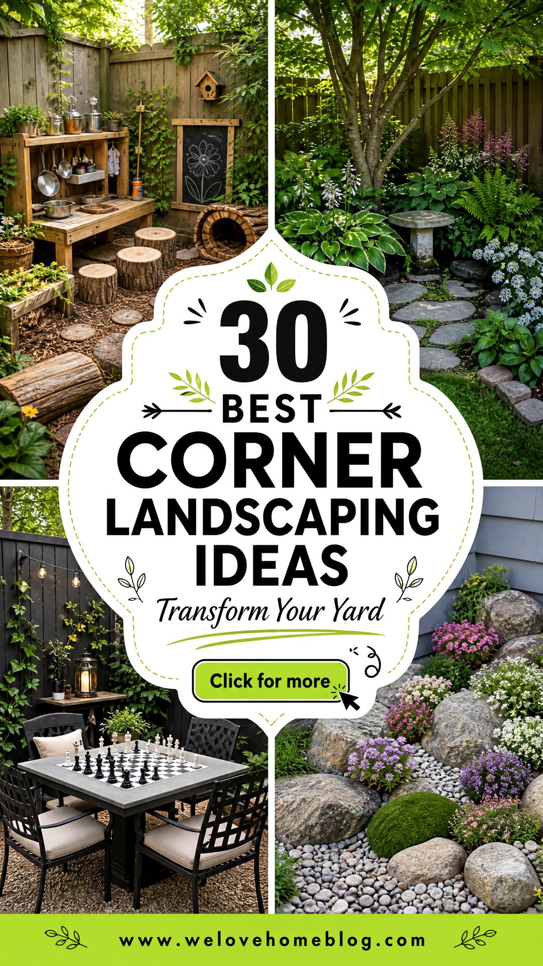 30 Best Corner Landscaping Ideas for Your Yard - 30 Best Corner Landscaping Ideas for Your Yard