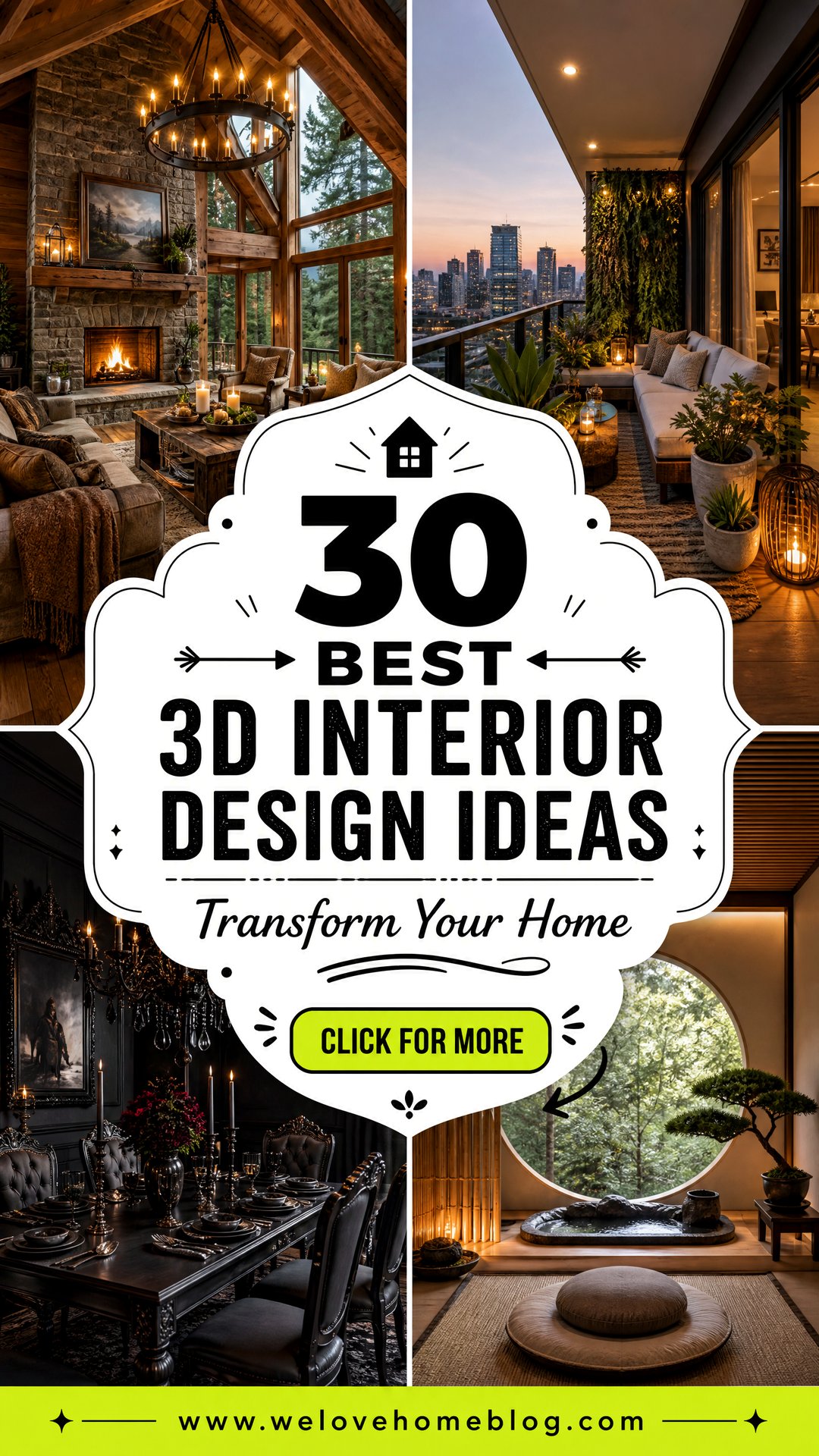 30 Best 3D Interior Design Ideas to Transform Your Home - 30 Best 3D Interior Design Ideas to Transform Your Home