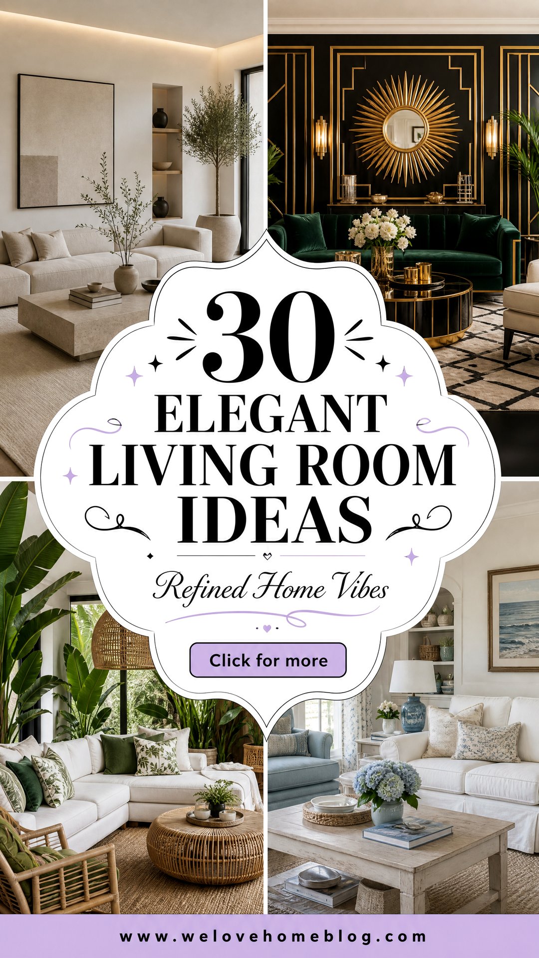 30 Best Elegant Living Room Ideas for a Refined Home - 30 Best Elegant Living Room Ideas for a Refined Home