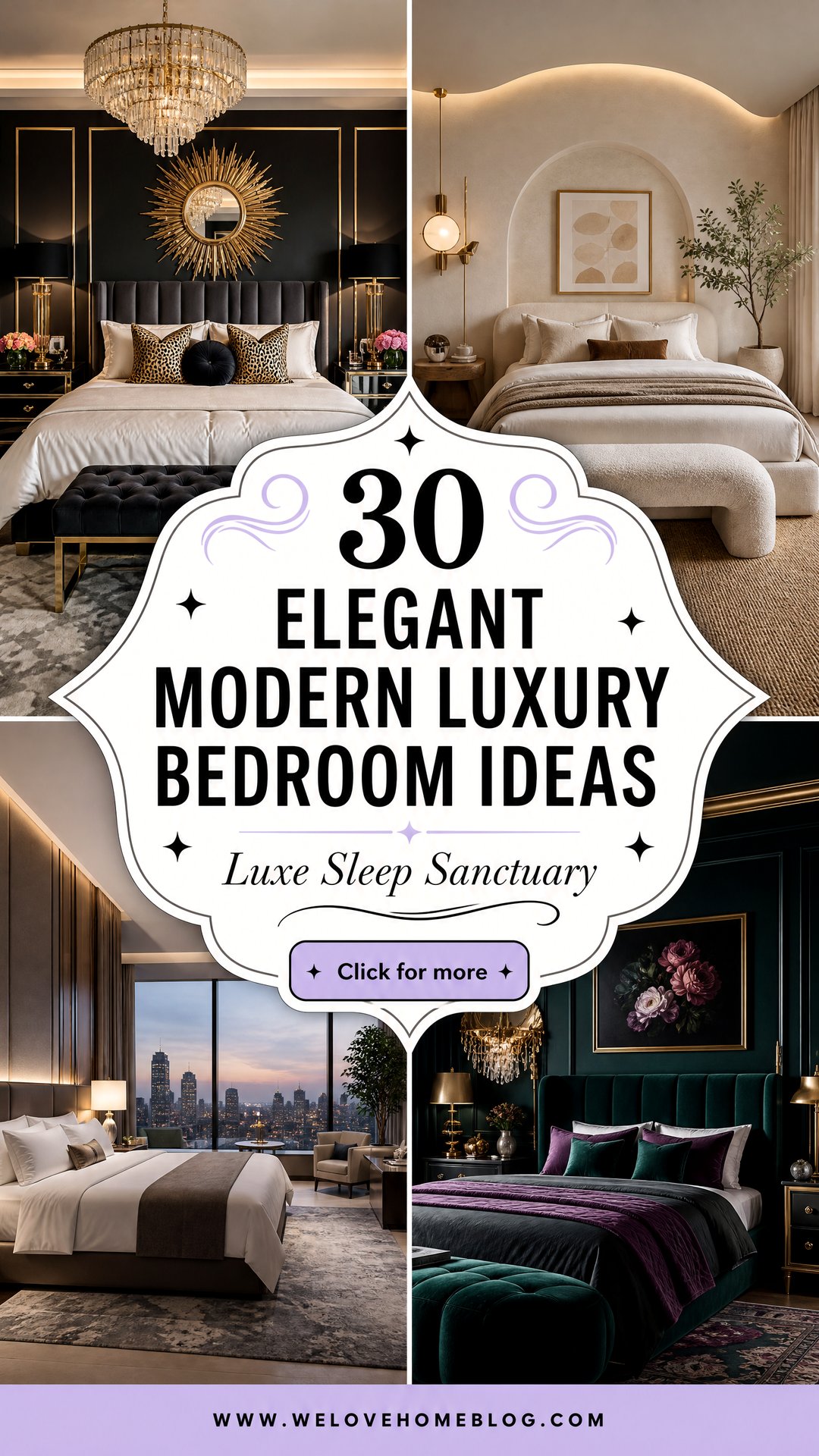 30 Best Elegant Modern Luxury Bedroom Design Ideas - 30 Best Elegant Modern Luxury Bedroom Design Ideas