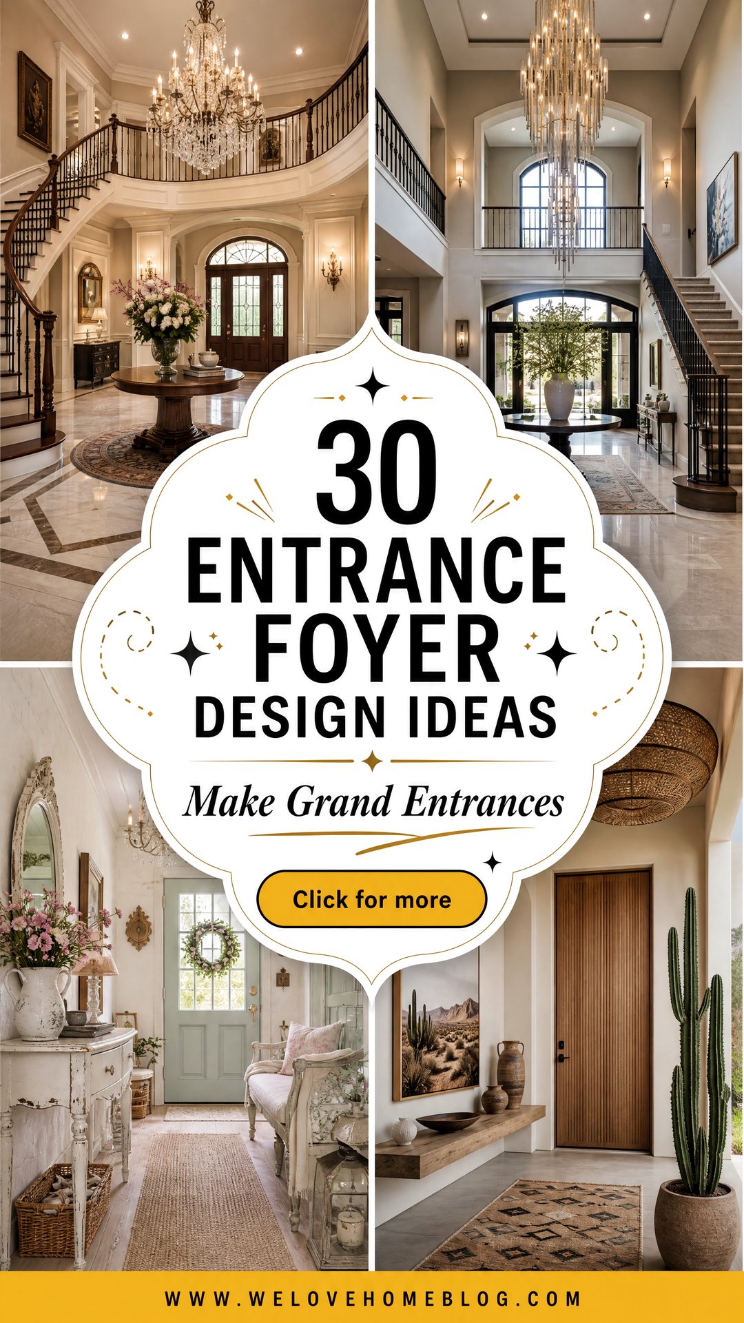 30 Best Entrance Foyer Design Ideas for a Grand Entry - 30 Best Entrance Foyer Design Ideas for a Grand Entry
