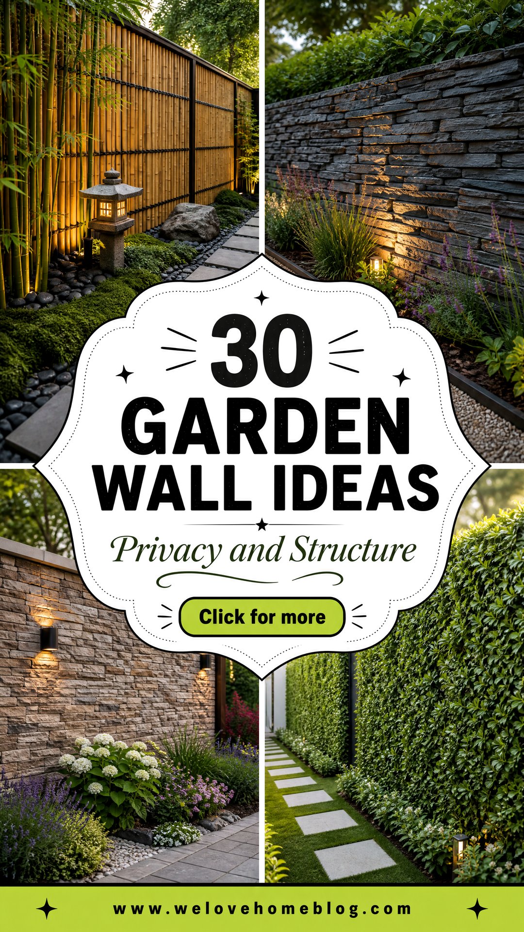 30 Best Garden Wall Ideas for Privacy and Structure - 30 Best Garden Wall Ideas for Privacy and Structure
