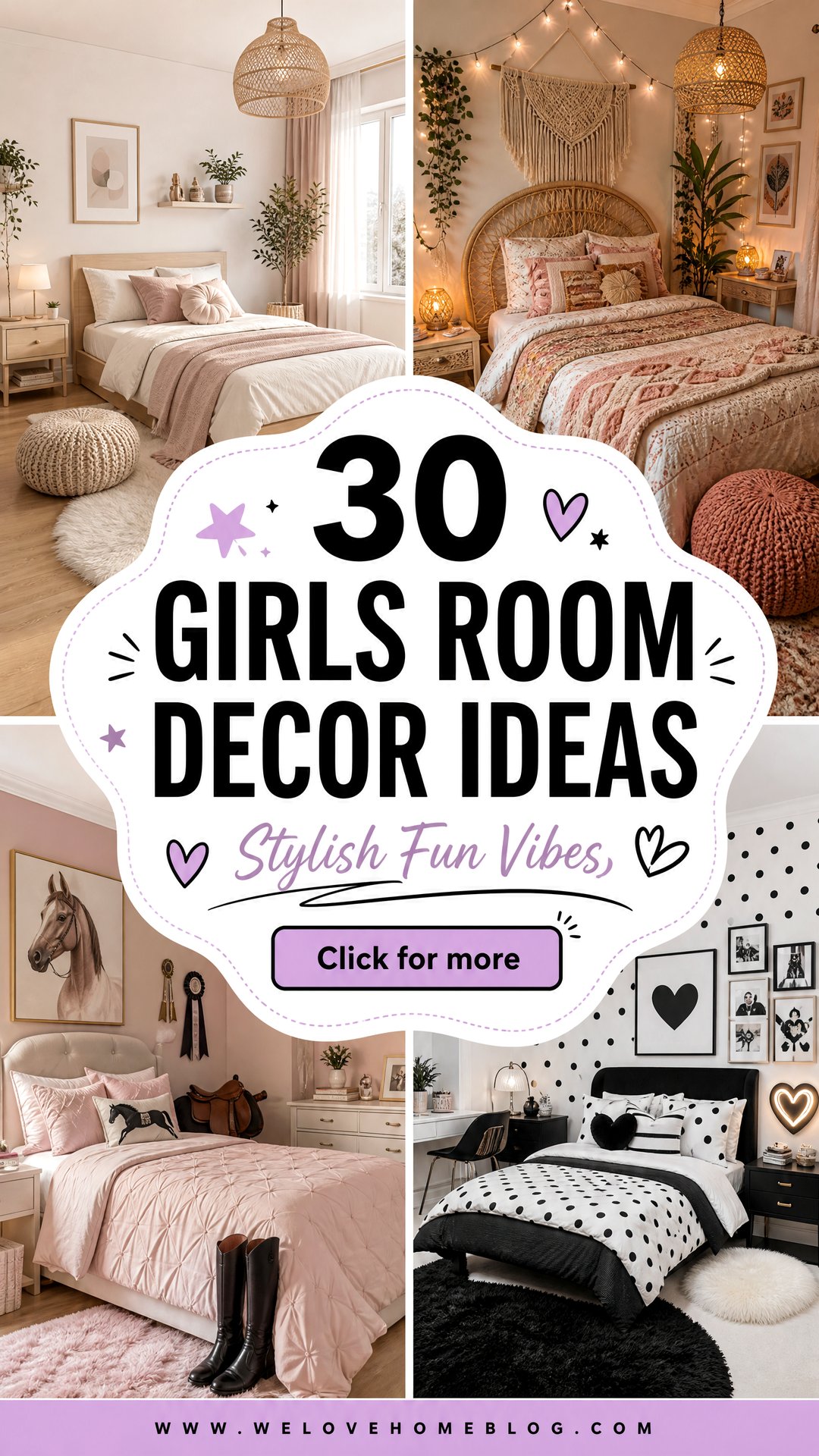 30 Best Girls Room Decor Ideas for a Stylish Fun Space - 30 Best Girls Room Decor Ideas for a Stylish Fun Space