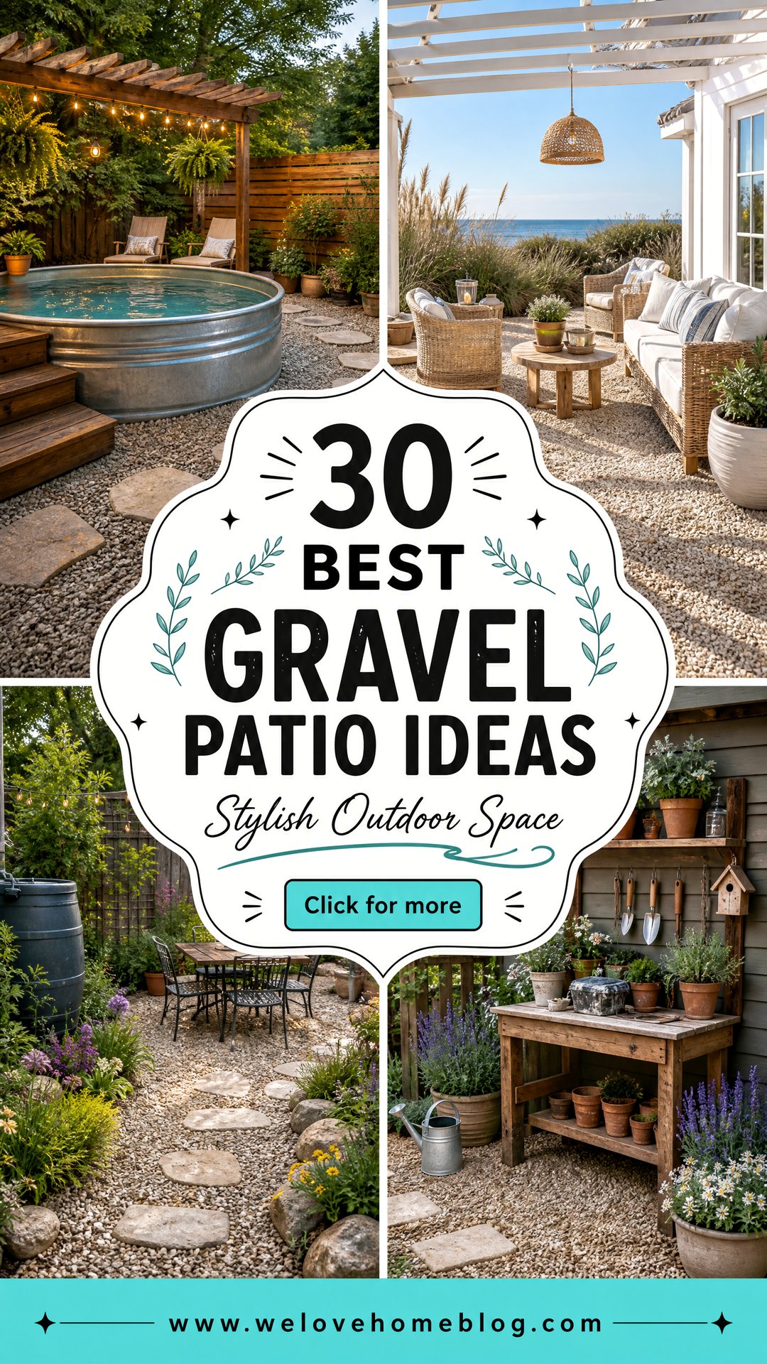 30 Best Gravel Patio Ideas for a Stylish Outdoor Space - 30 Best Gravel Patio Ideas for a Stylish Outdoor Space