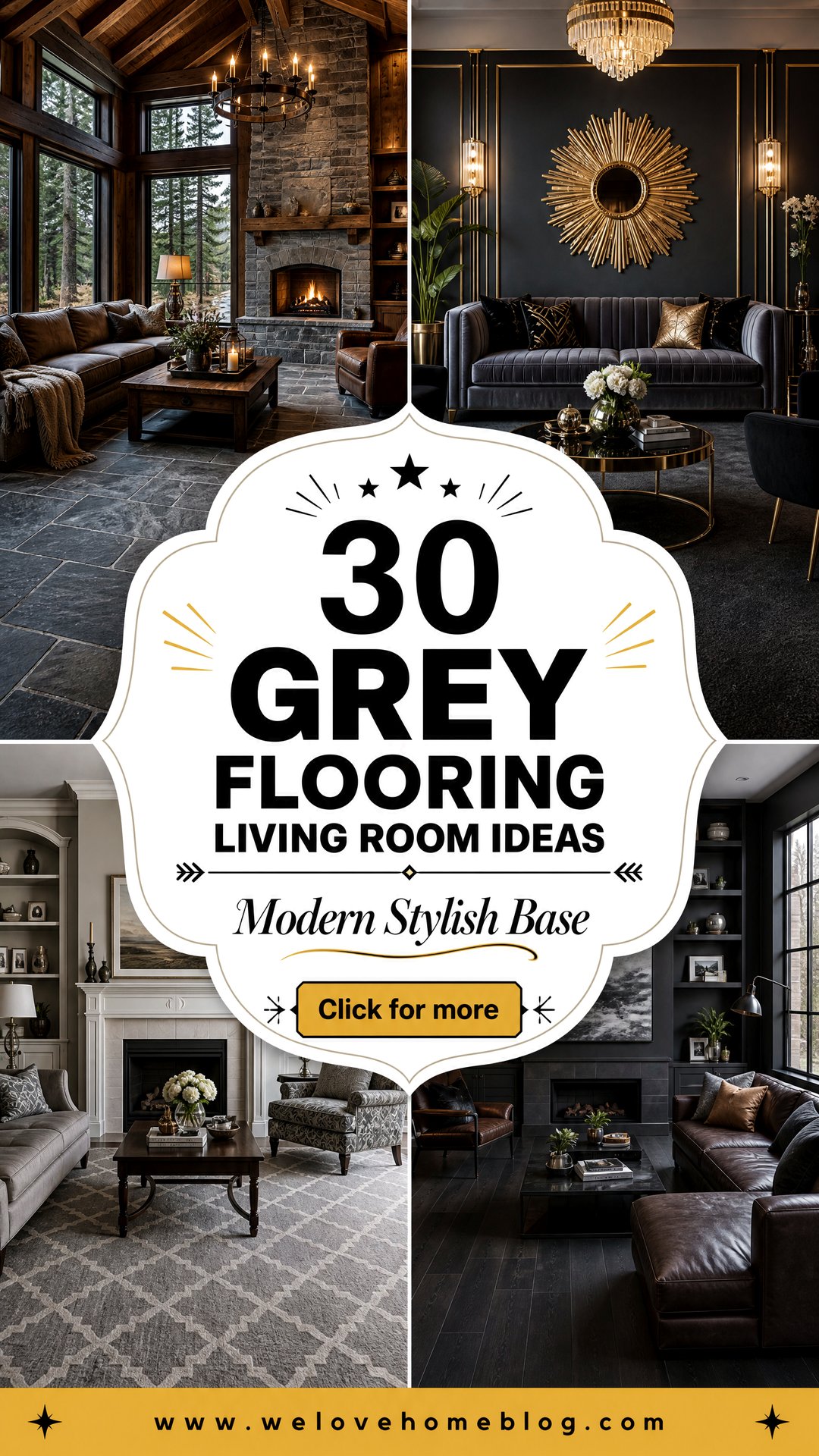 30 Best Grey Flooring Living Room Ideas for a Modern Base - 30 Best Grey Flooring Living Room Ideas for a Modern Base